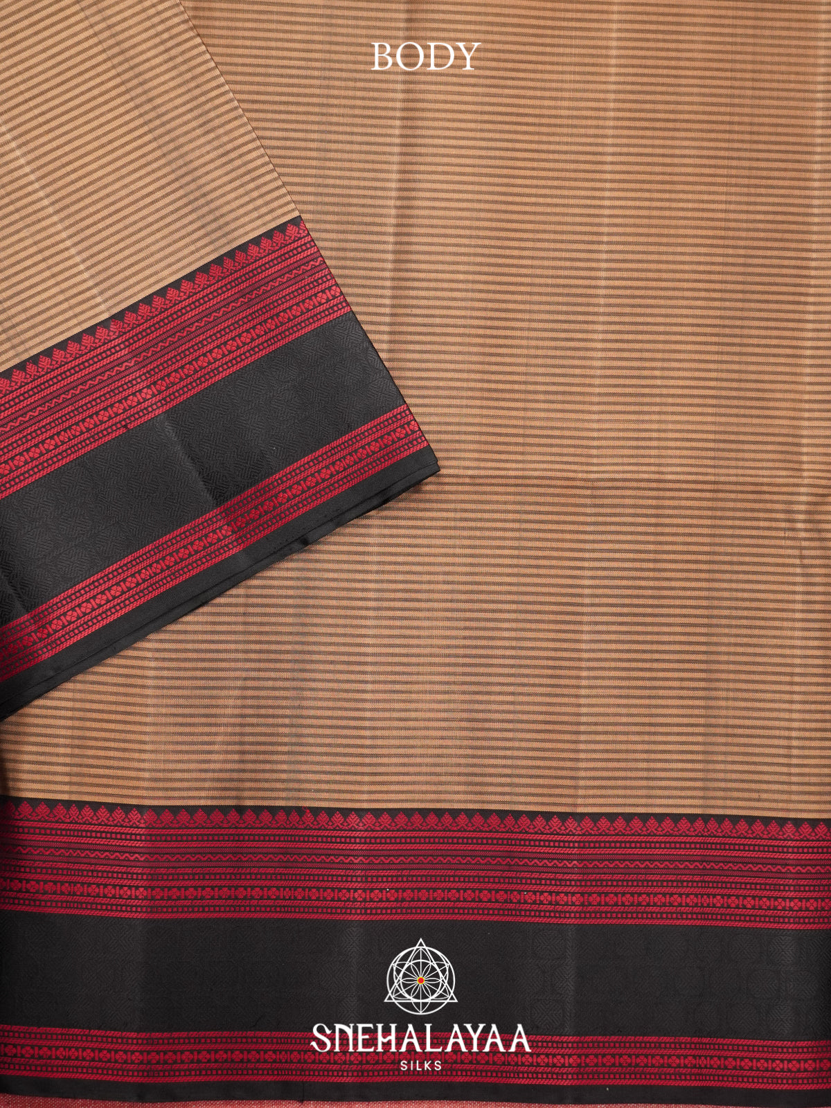 Brown Soft Silk Saree