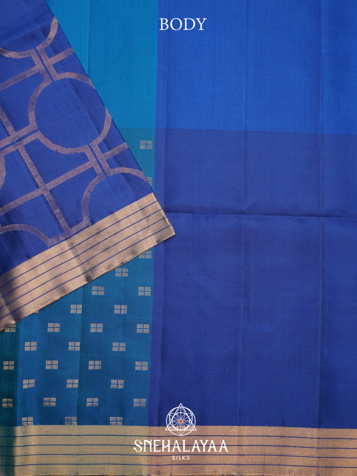 Blue Soft Silk Saree