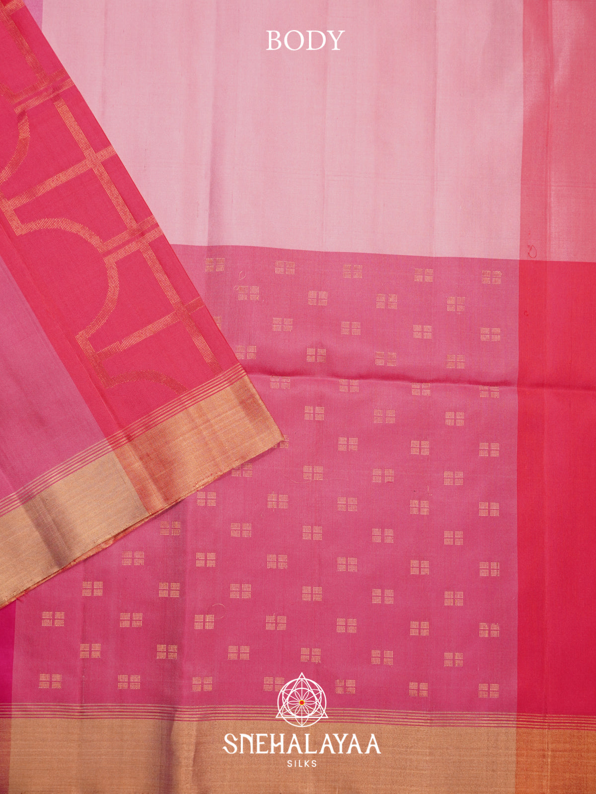 Pink Soft Silk Saree