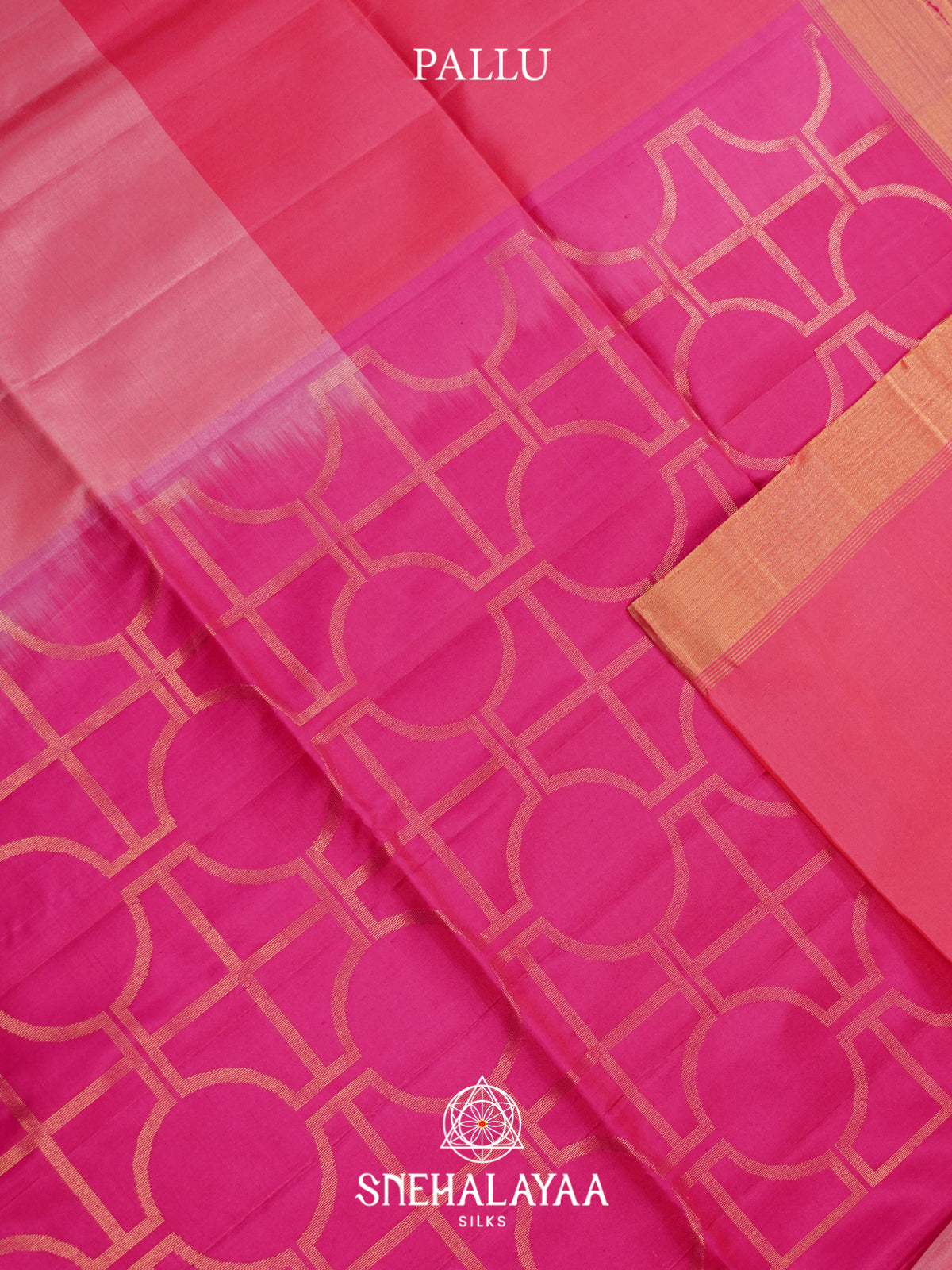 Pink Soft Silk Saree