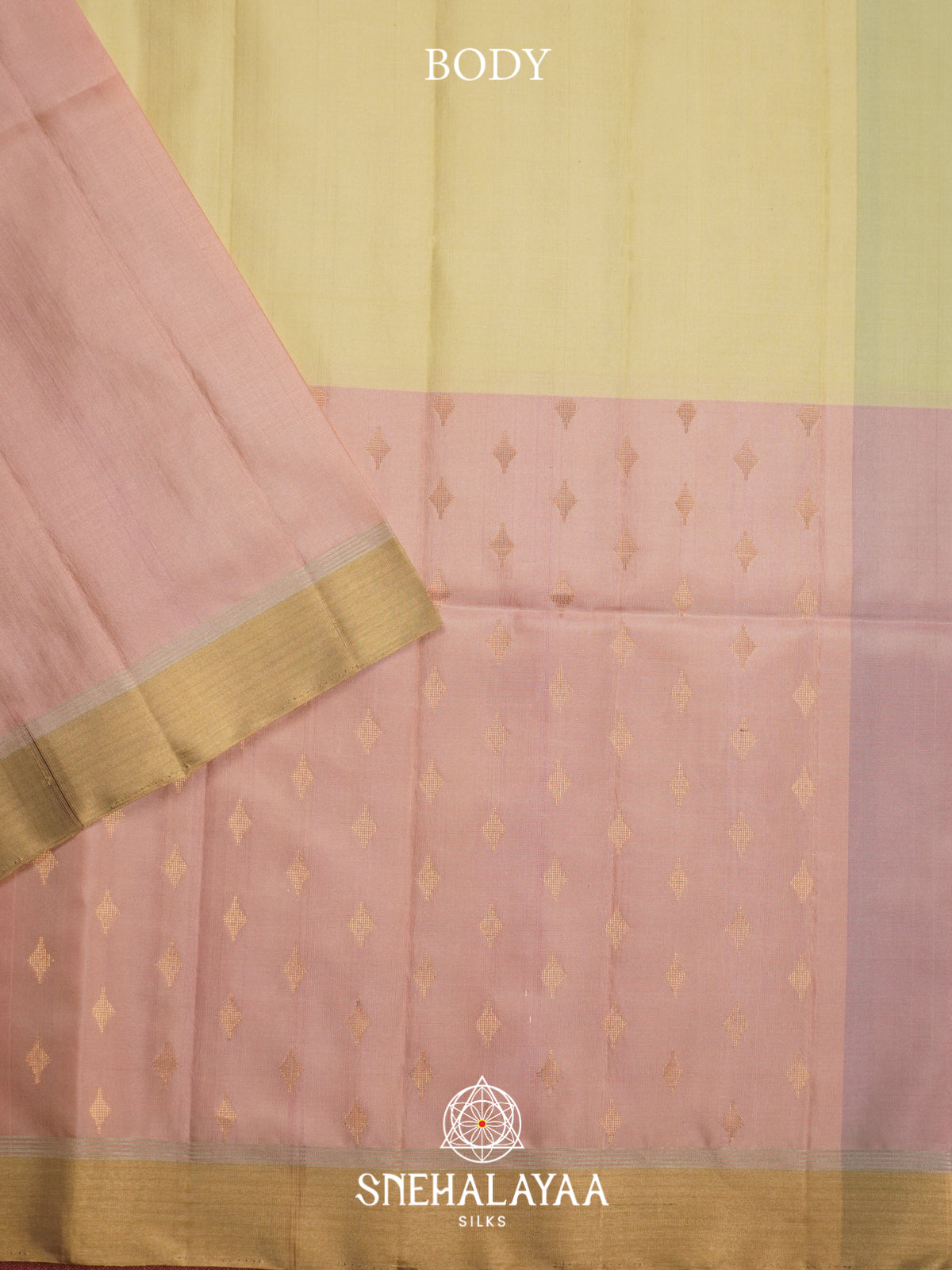 Baby Pink Soft Silk Saree