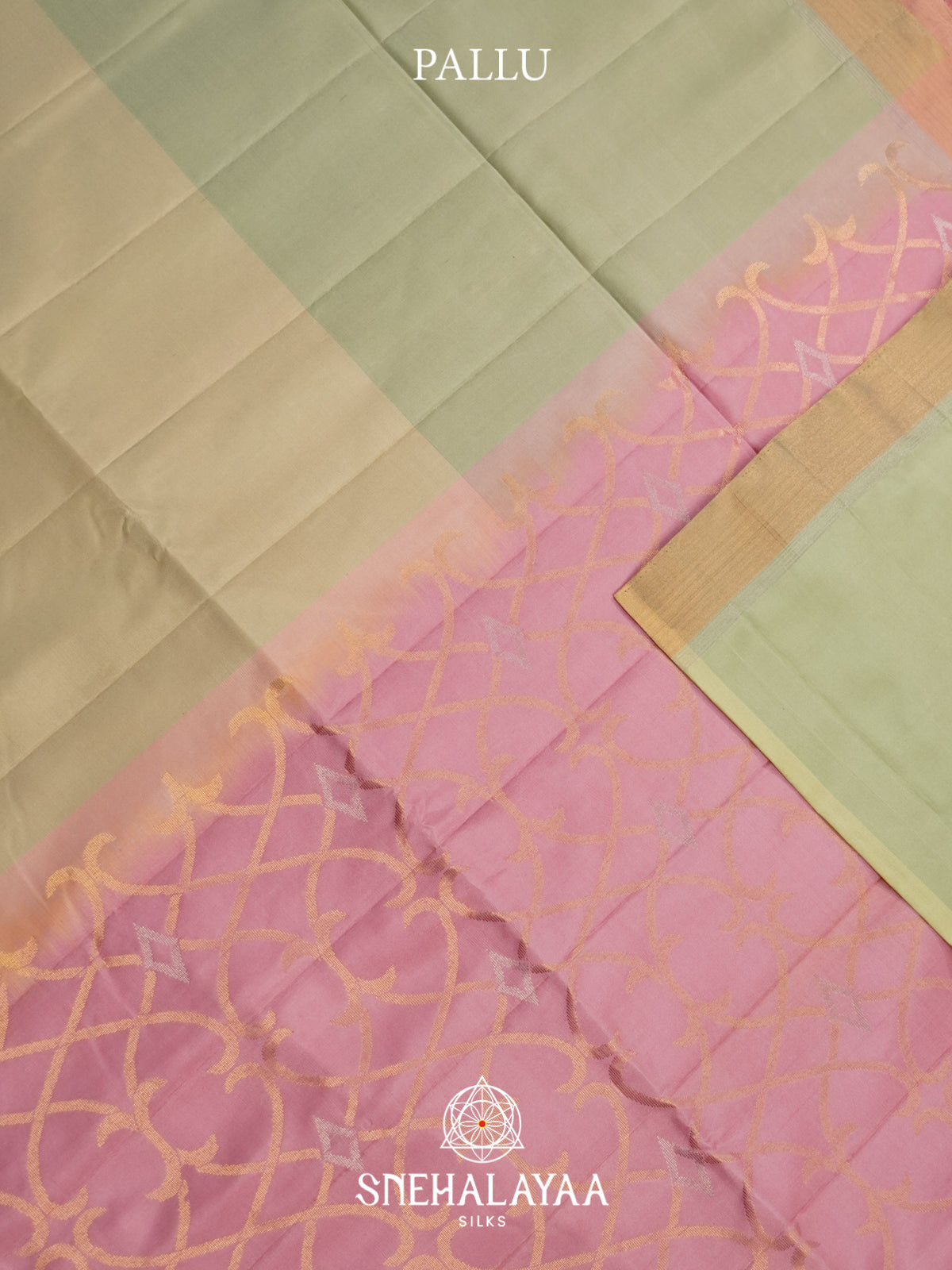 Baby Pink Soft Silk Saree