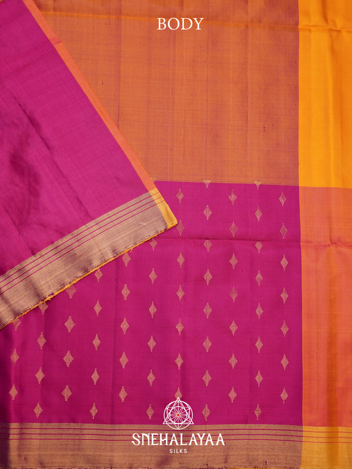 Magenta Soft Silk Saree