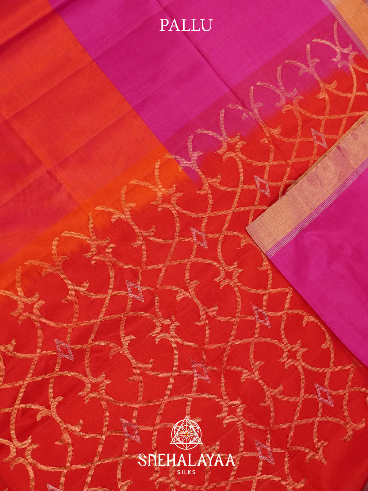 Orange Soft Silk Saree