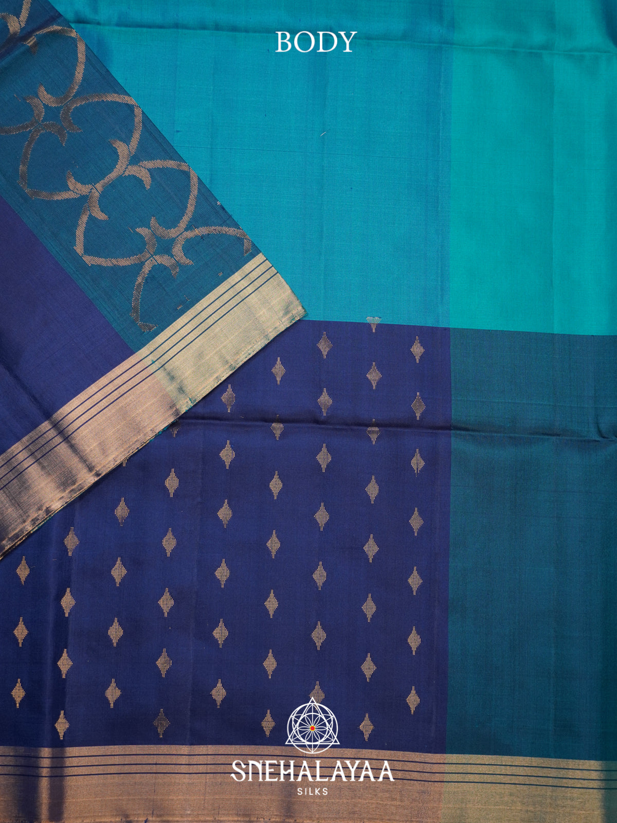 Blue Soft Silk Saree