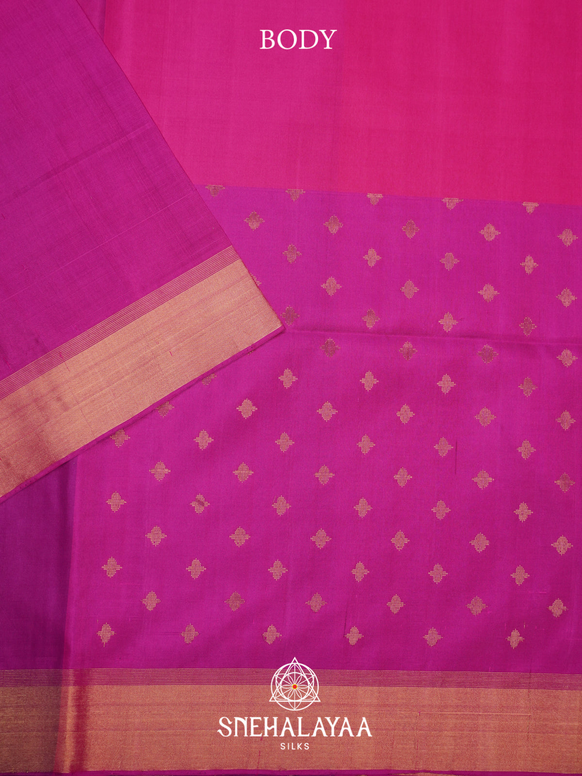 Magenta Soft Silk Saree