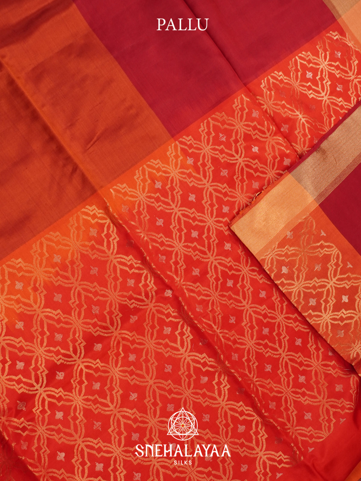 Orange Soft Silk Saree