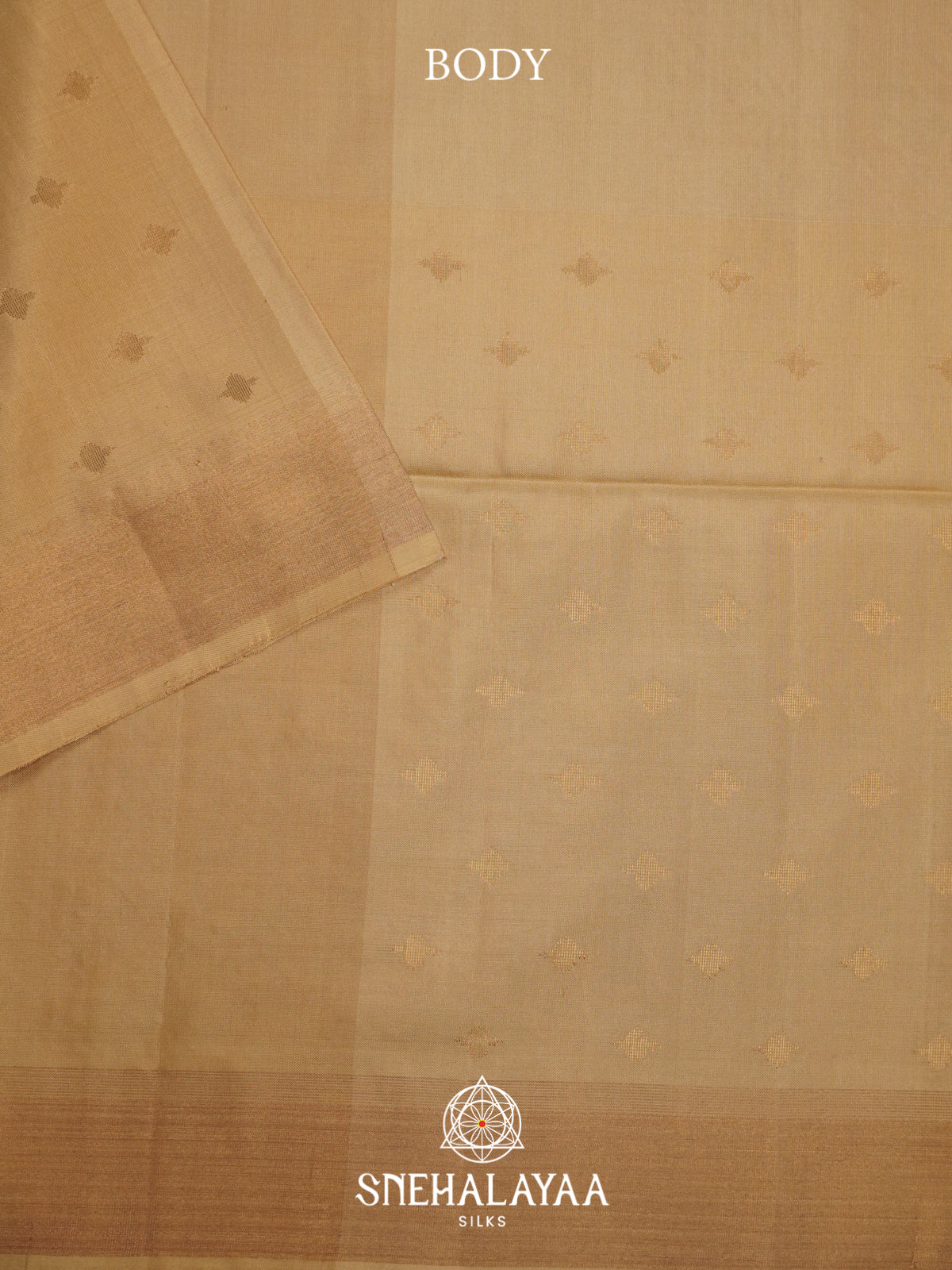 Beige Soft Silk Saree