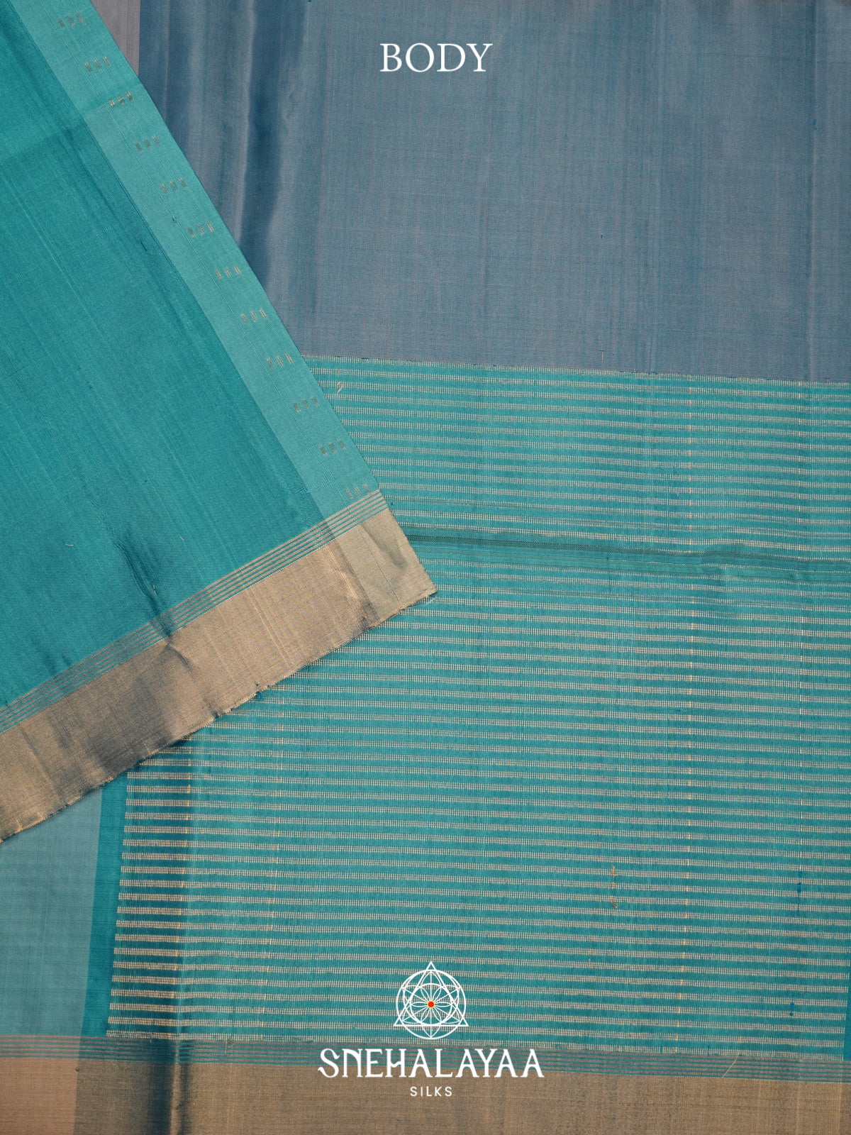Teal   Soft Silk Saree