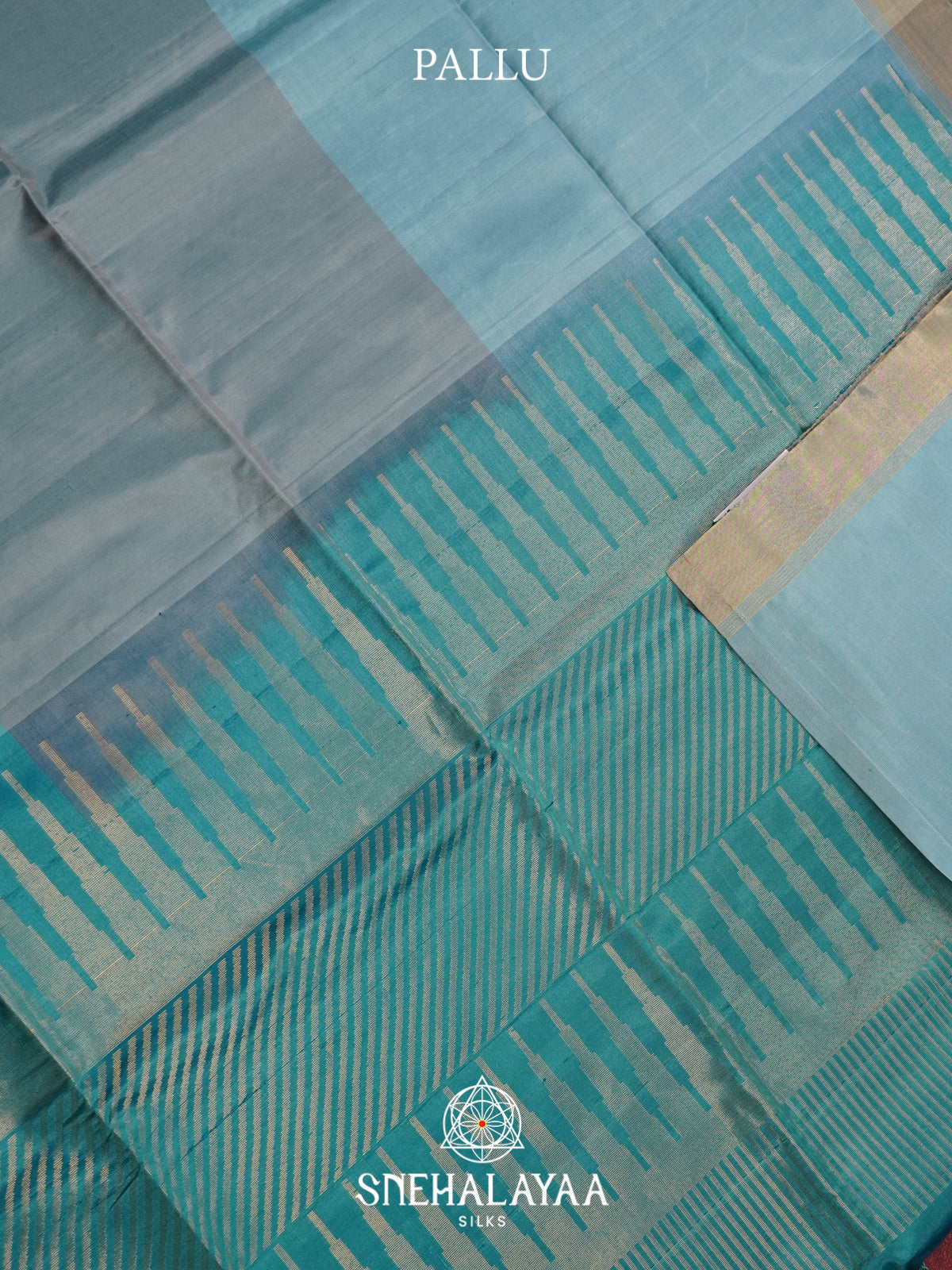 Teal   Soft Silk Saree