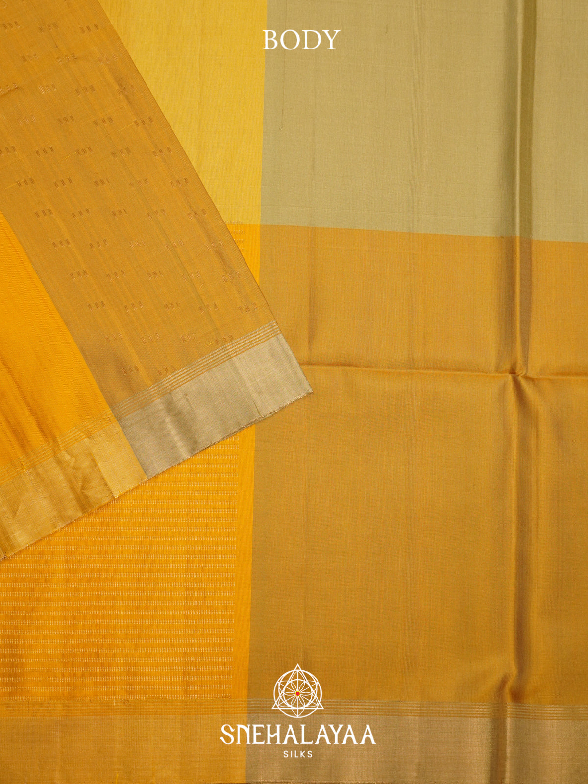 Yellow Soft Silk Saree