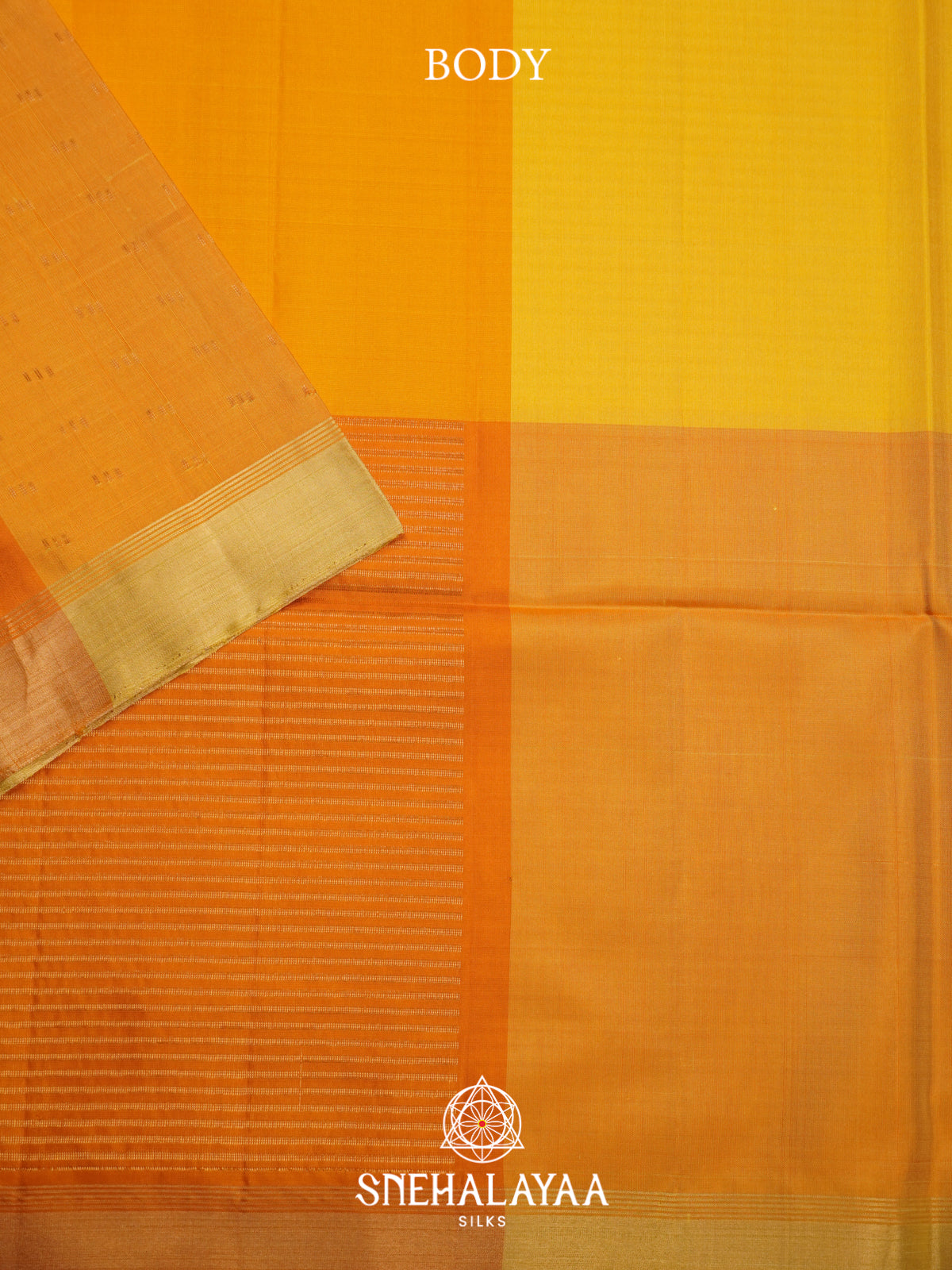 Yellow Soft Silk Saree