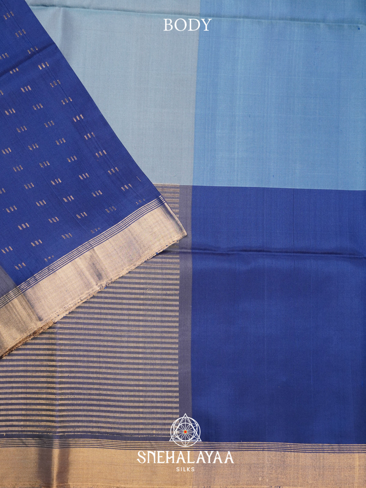 Blue Soft Silk Saree