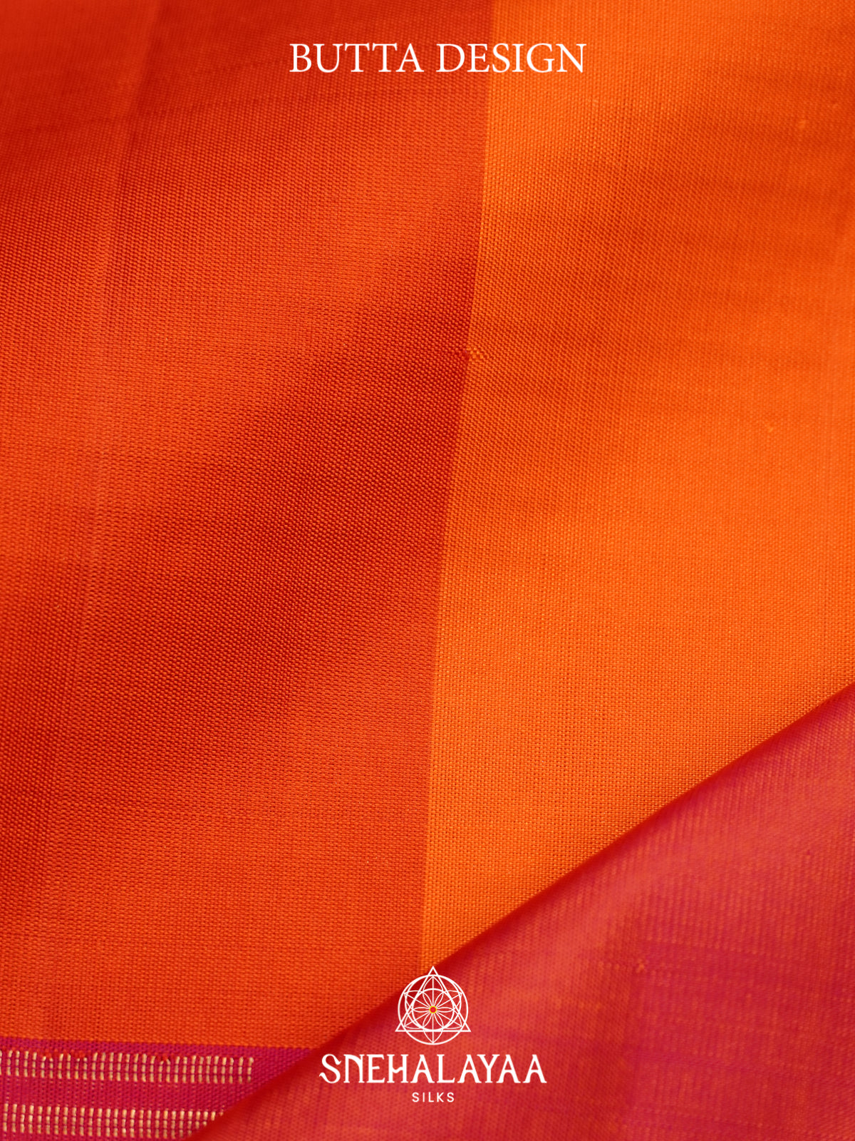 Orange Soft Silk Saree