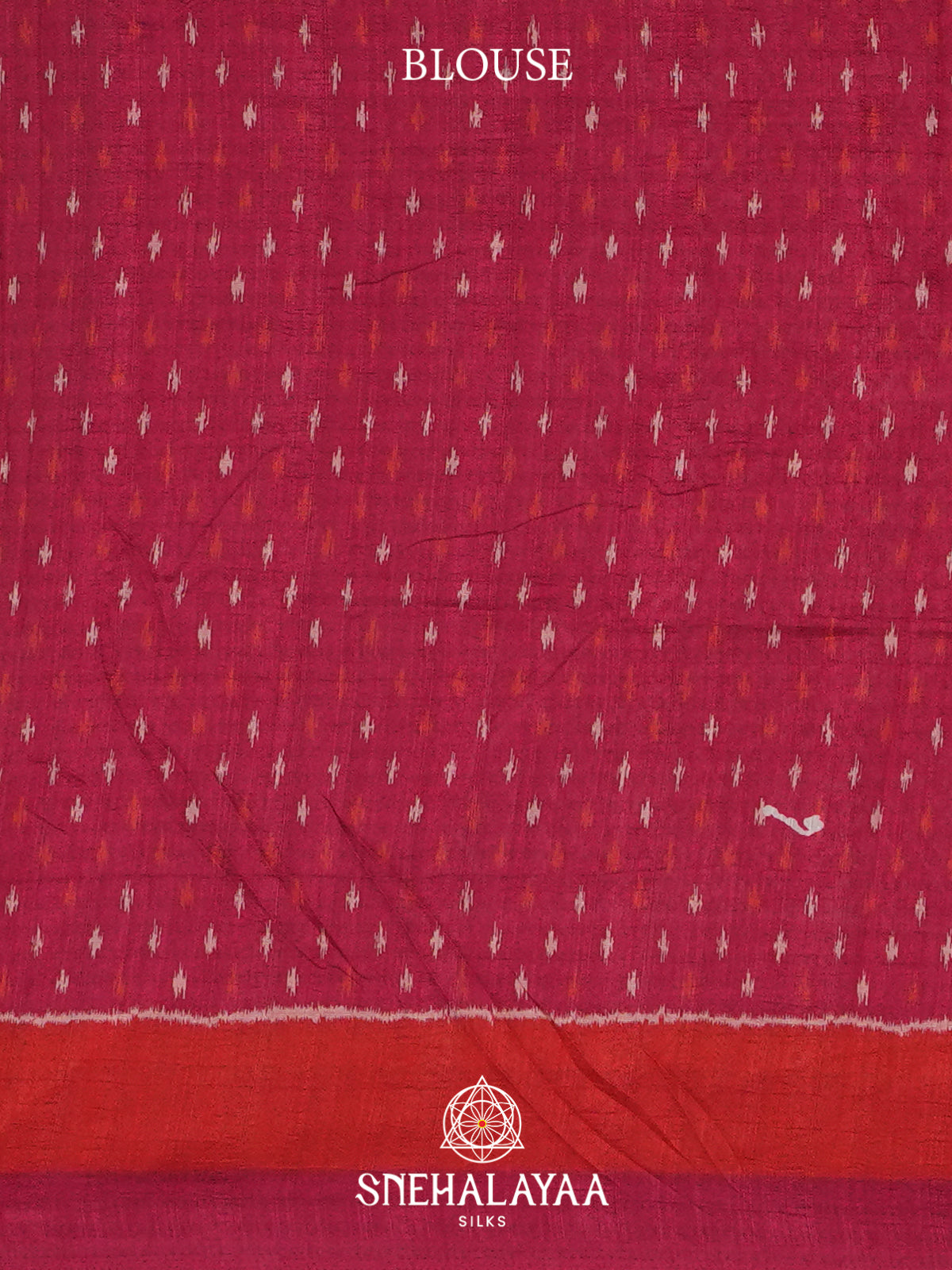 Rust Brown Tussar Saree
