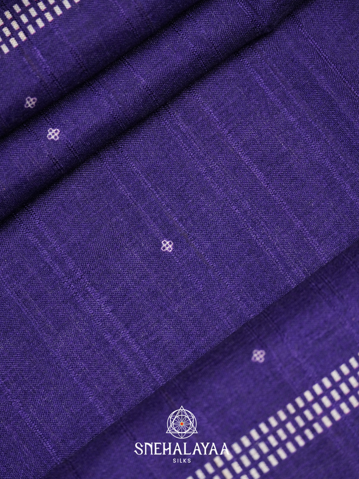 Purple Tussar Saree