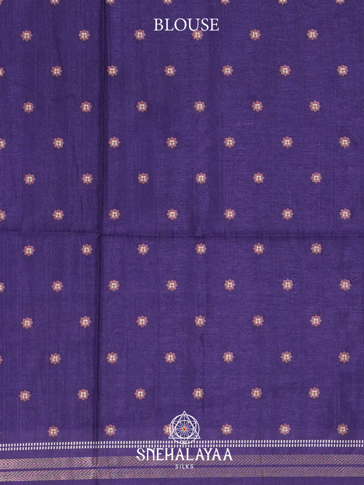Purple Tussar Saree