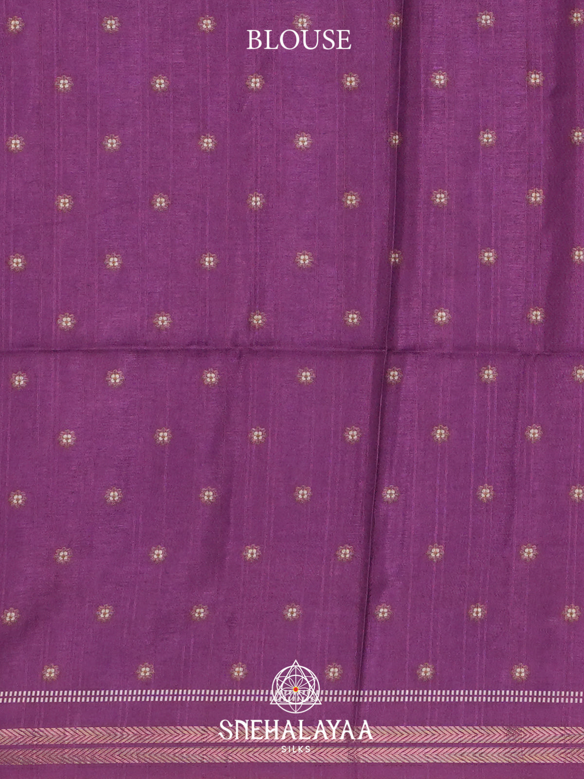 Magenta Purple Tussar Saree