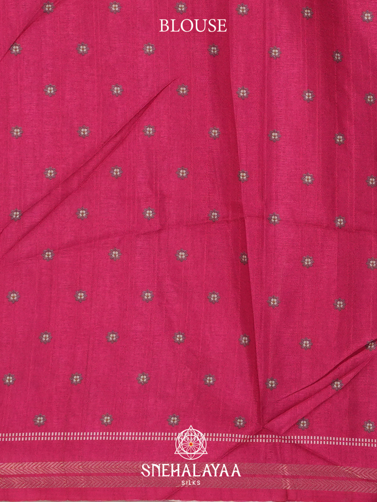 Pink Tussar Saree