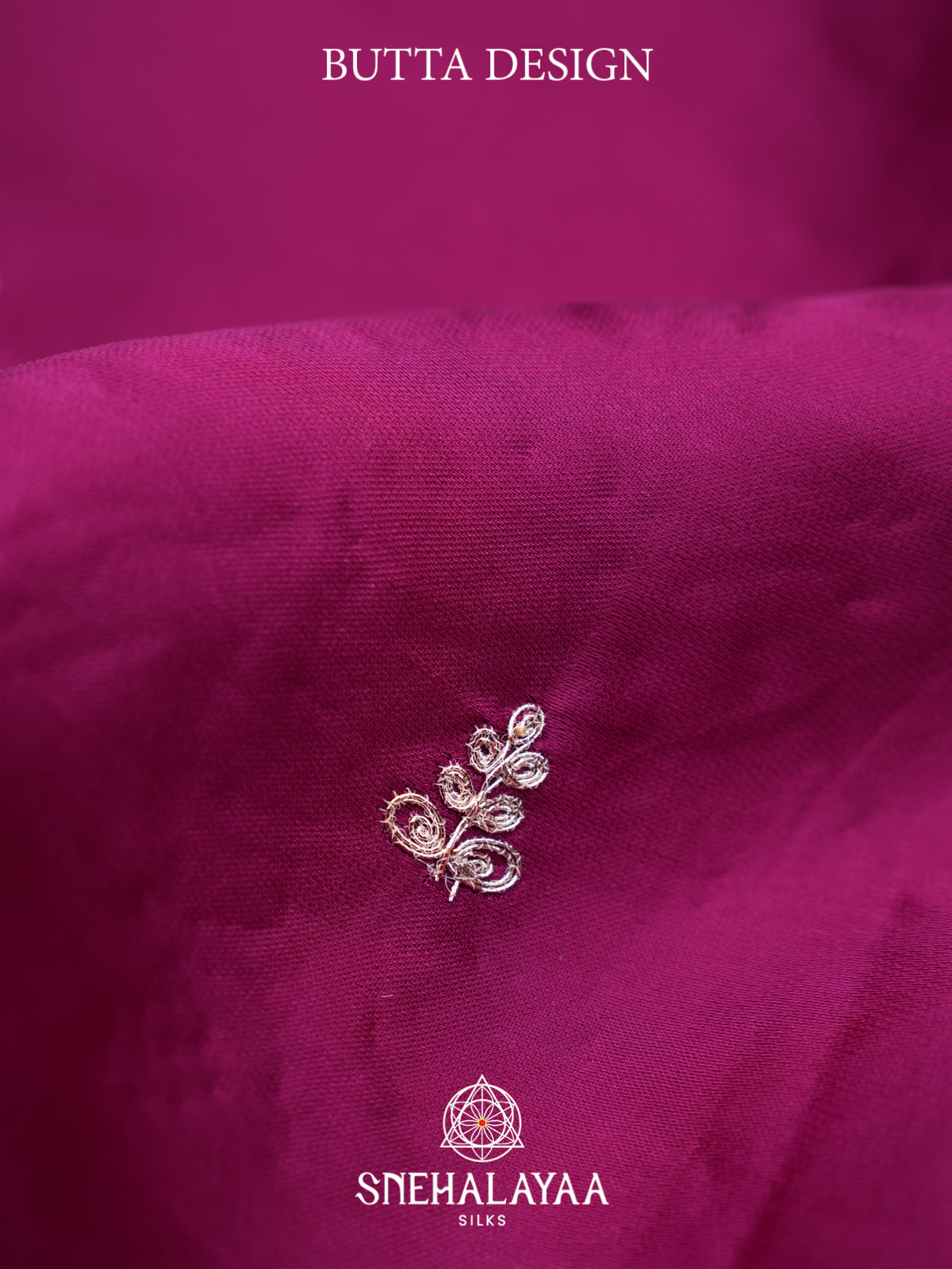 Magenta Designer Saree