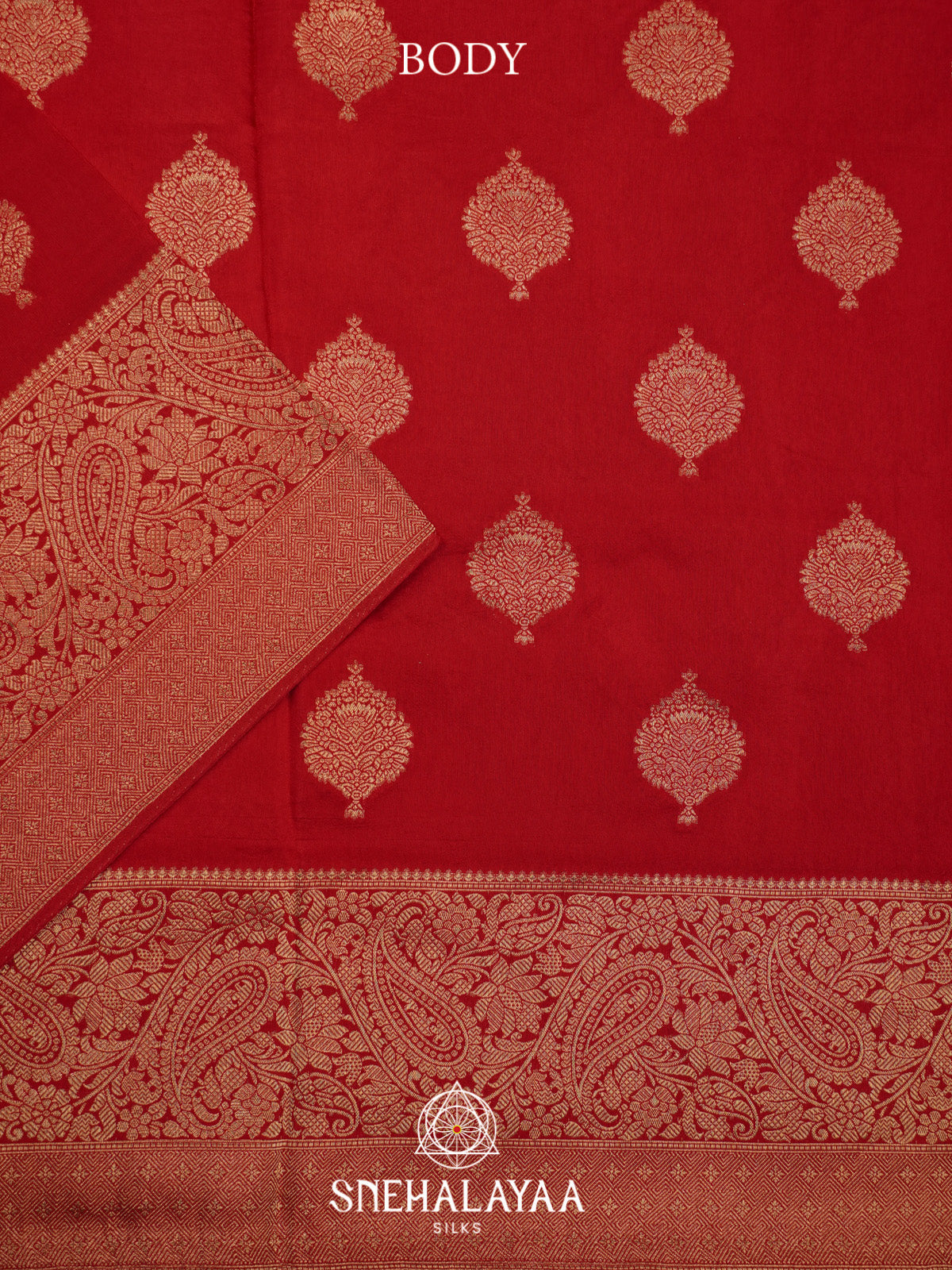 Red Banaras Saree