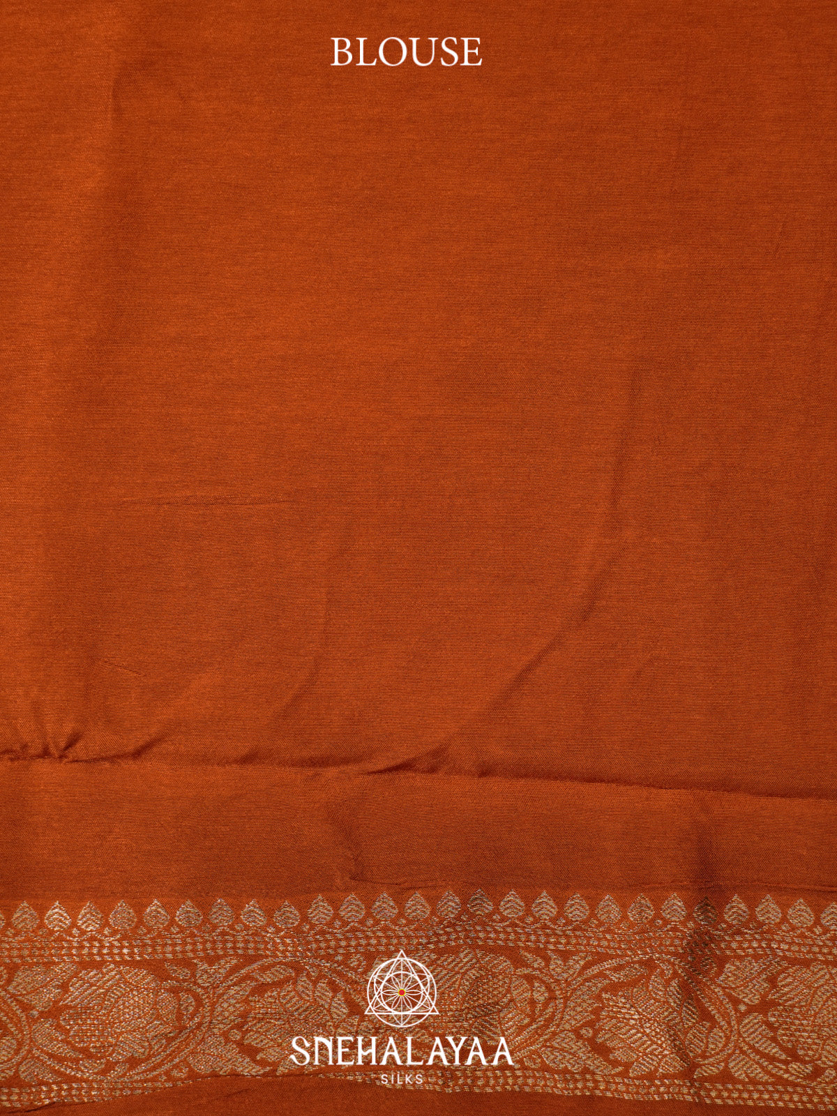 Orange Banaras Saree