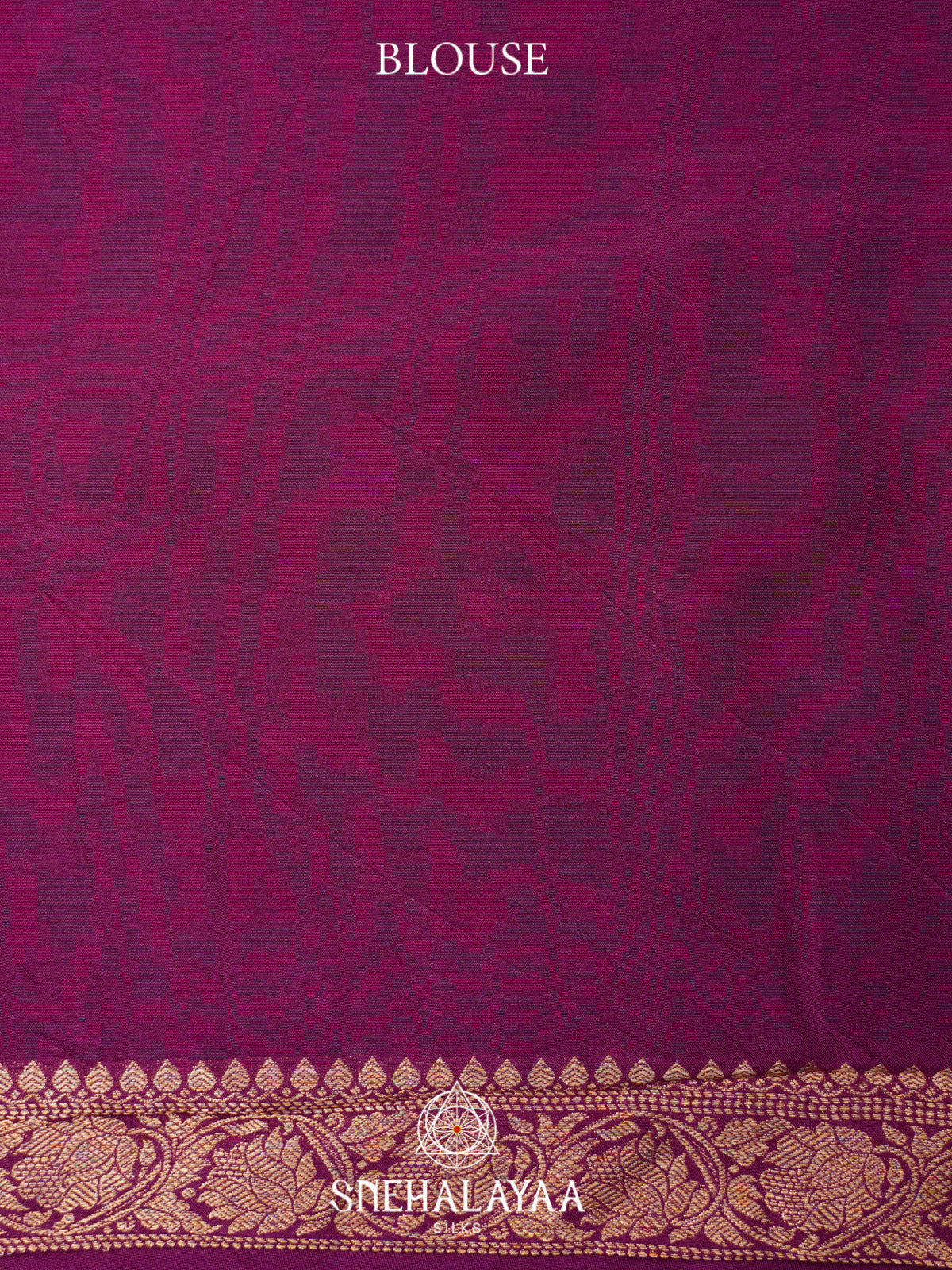Magenta Banaras Saree