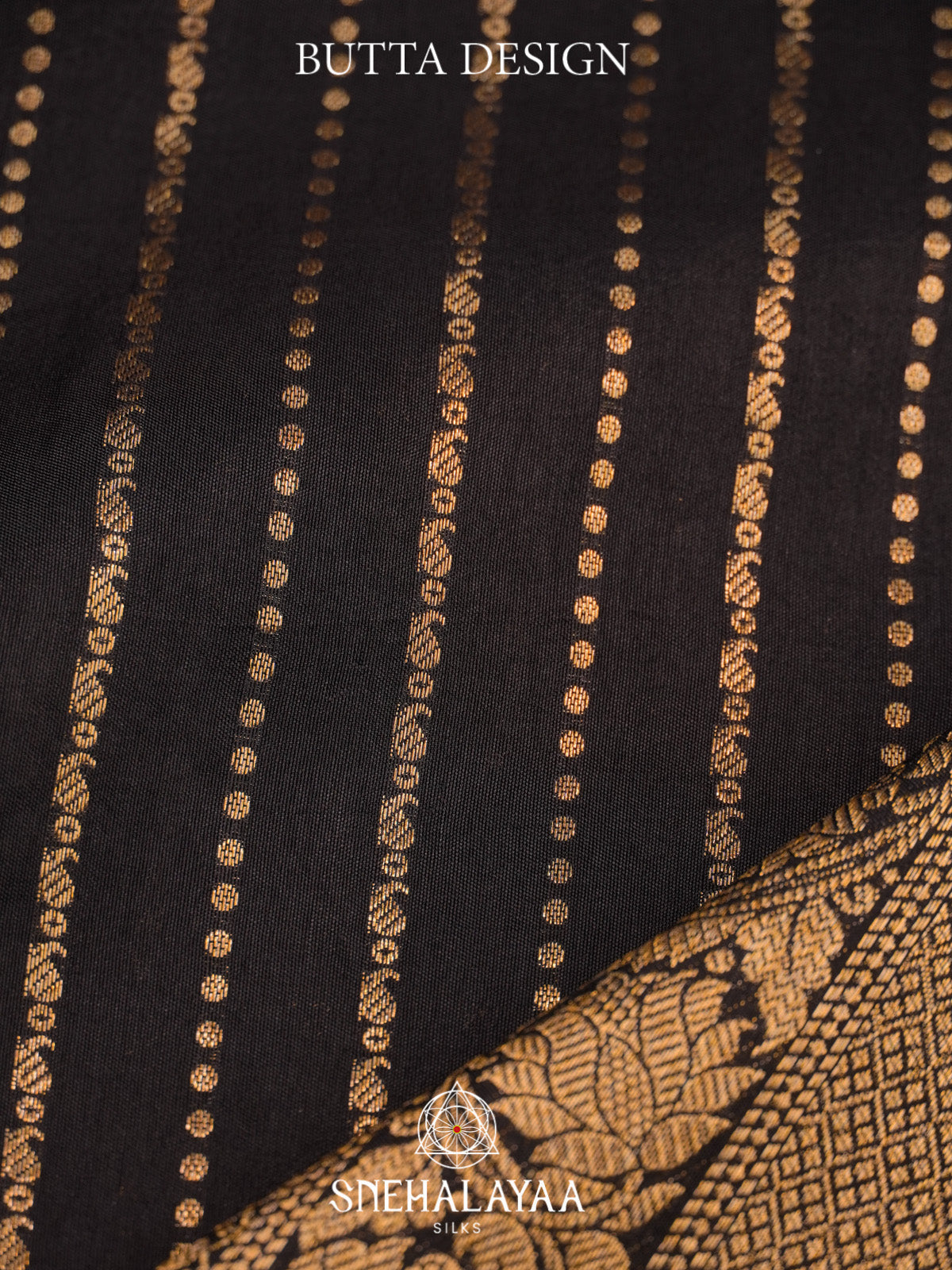 Black Banaras Saree
