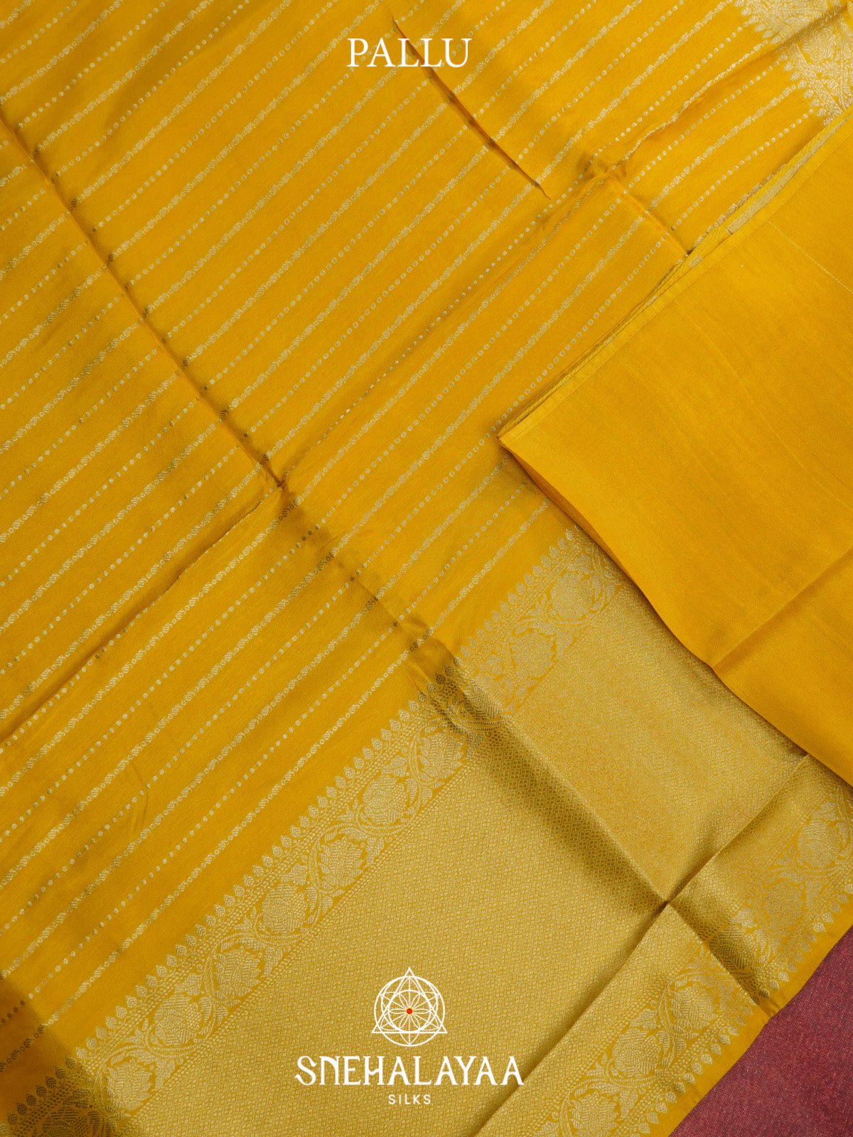 Yellow Banaras Saree