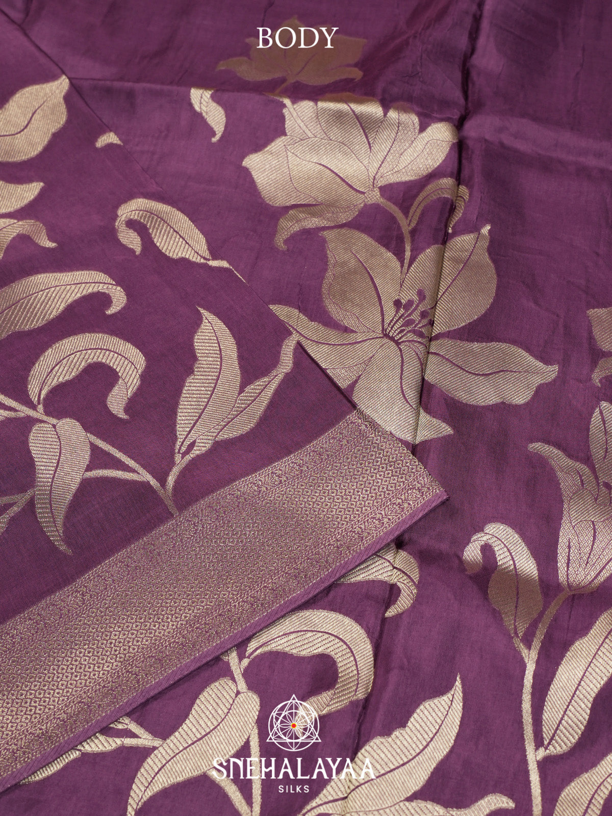 Magenta Dola Saree