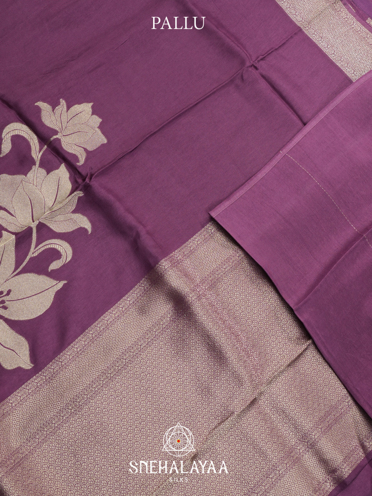 Magenta Dola Saree