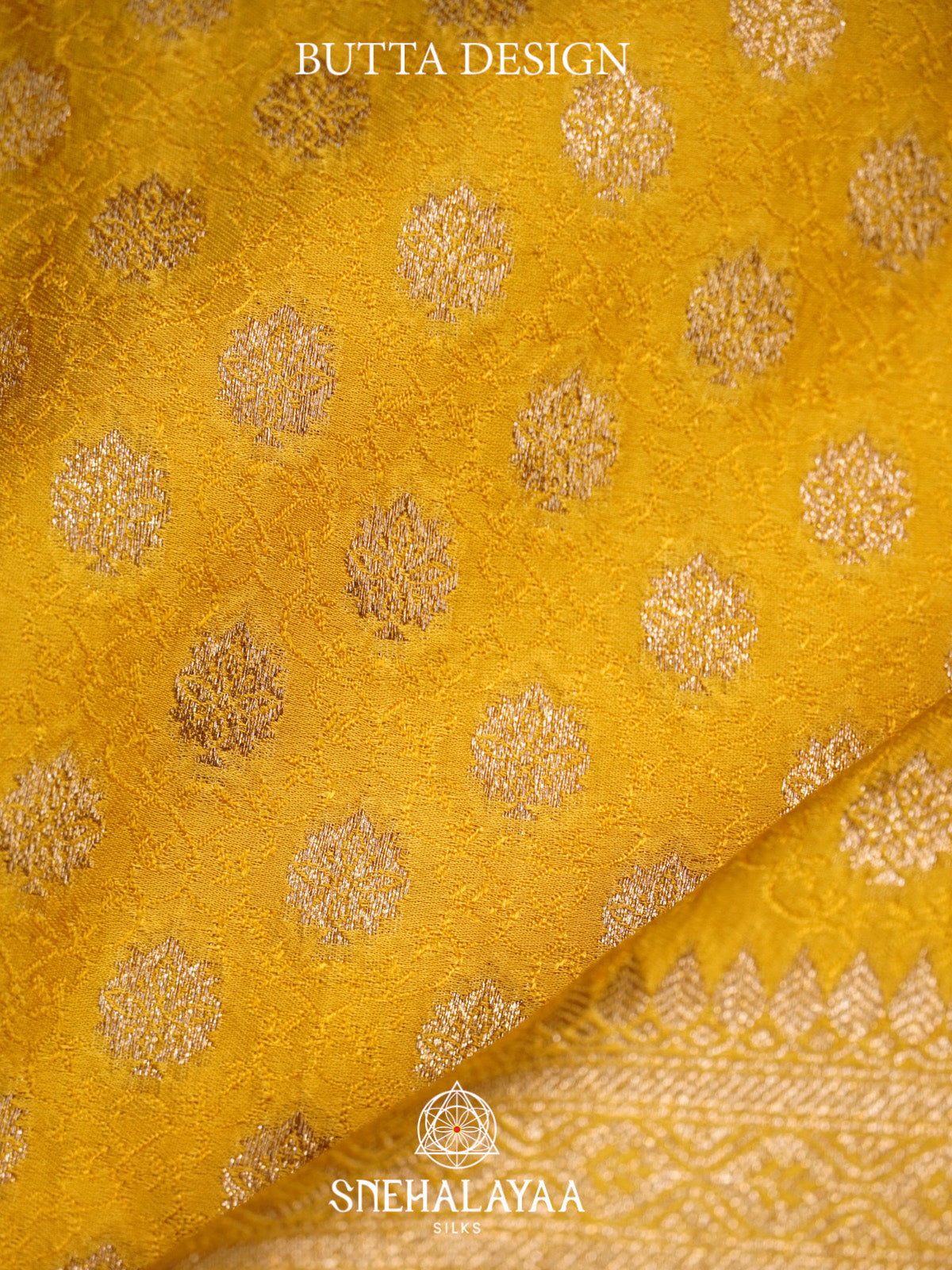 Yellow Banaras Saree