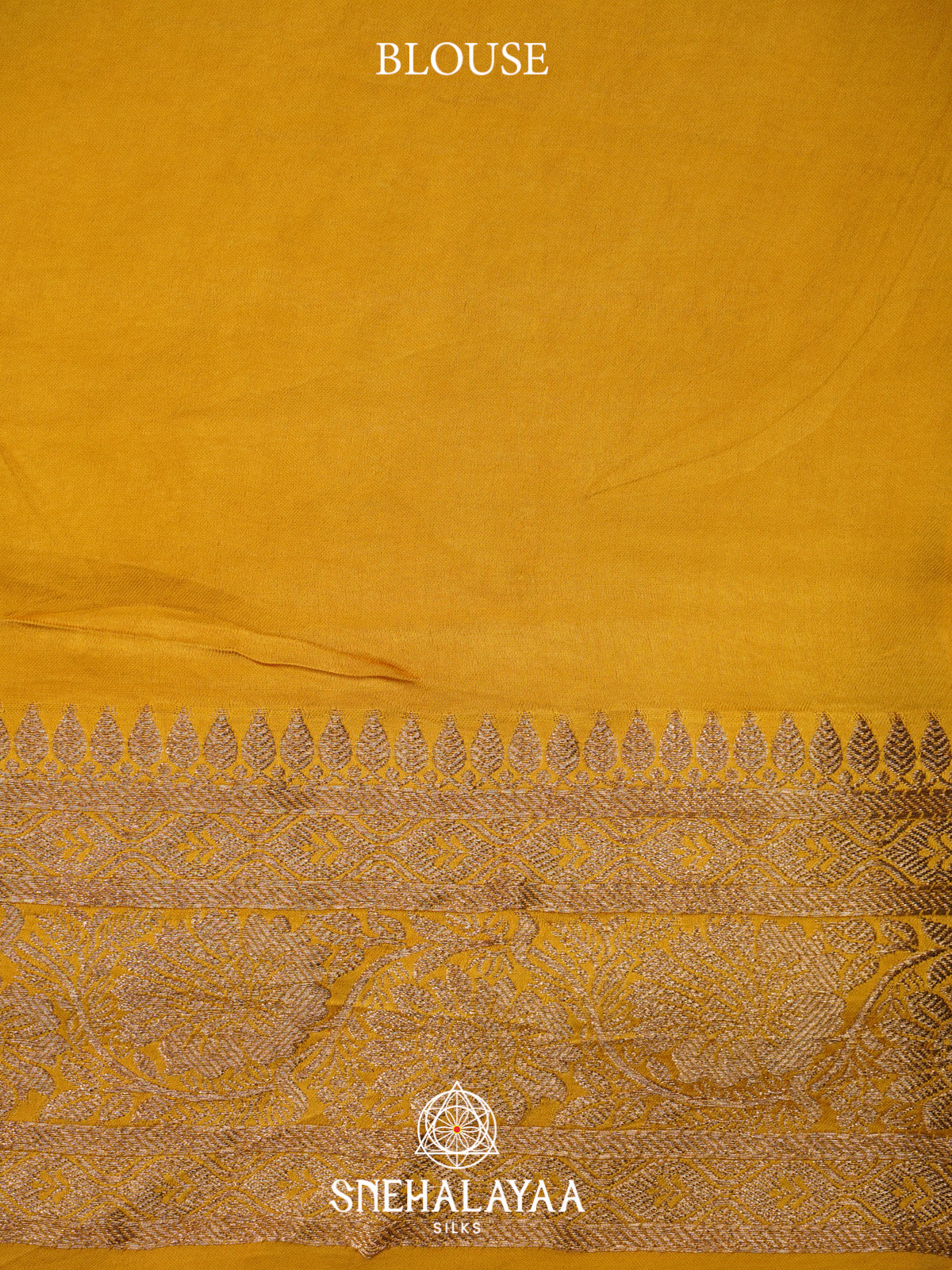 Yellow Banaras Saree