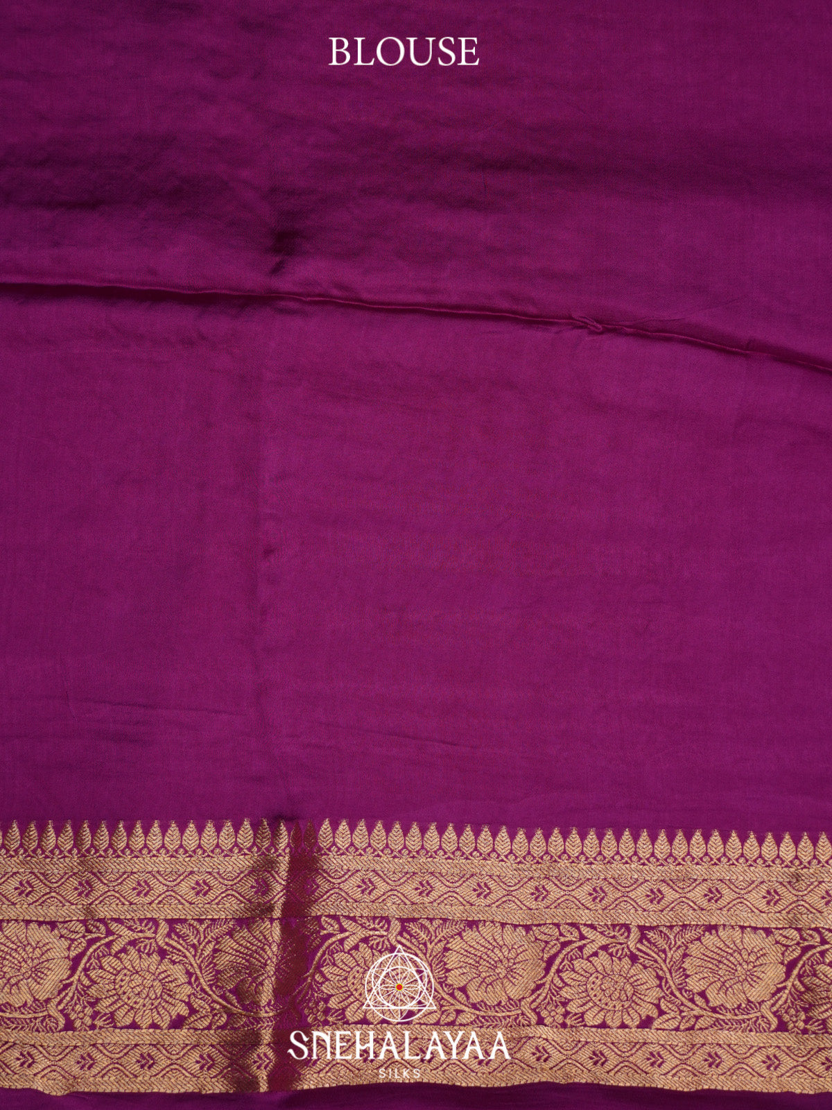 Magenta Banaras Saree