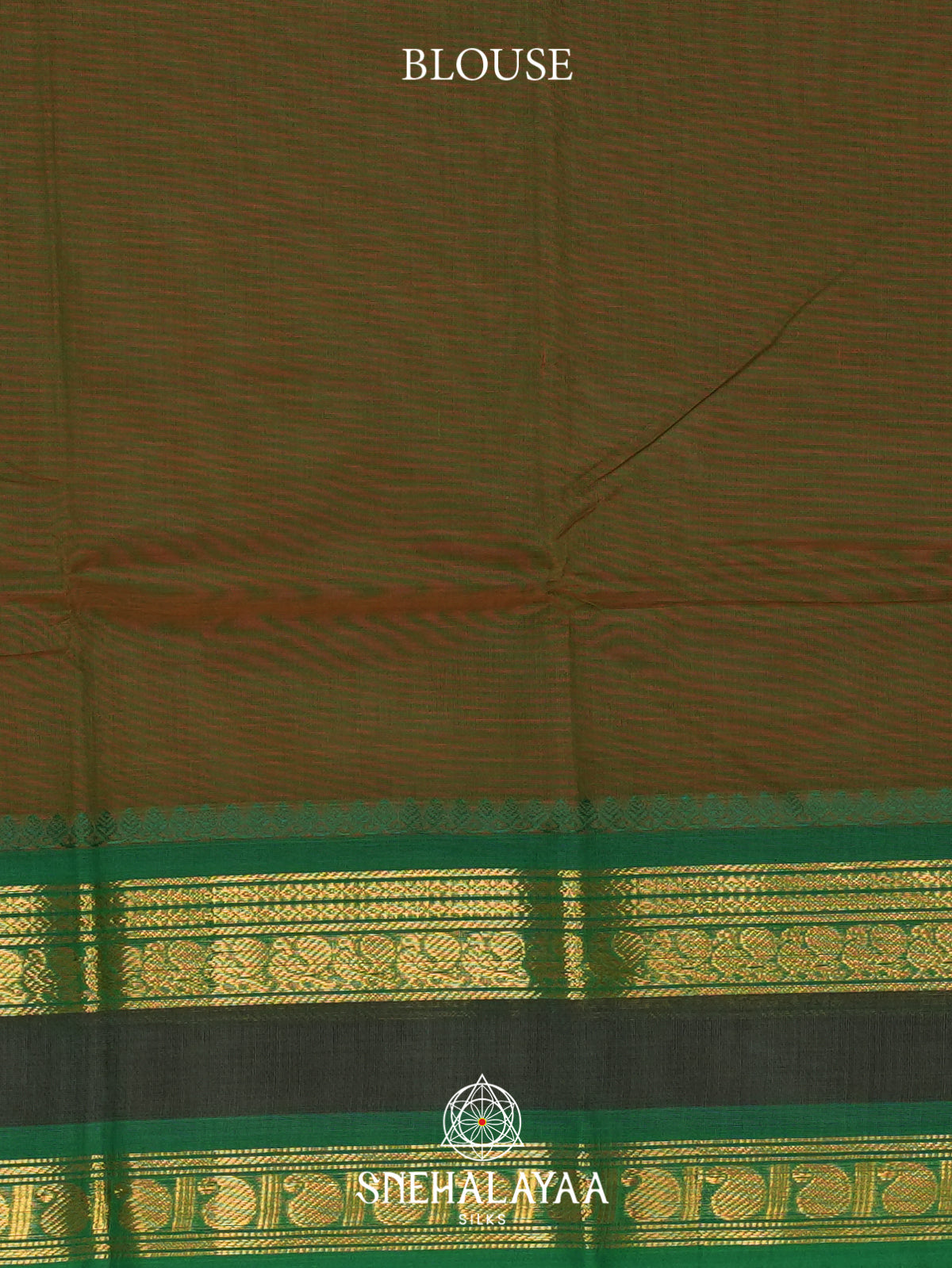 Brown Chettinad Cotton Saree