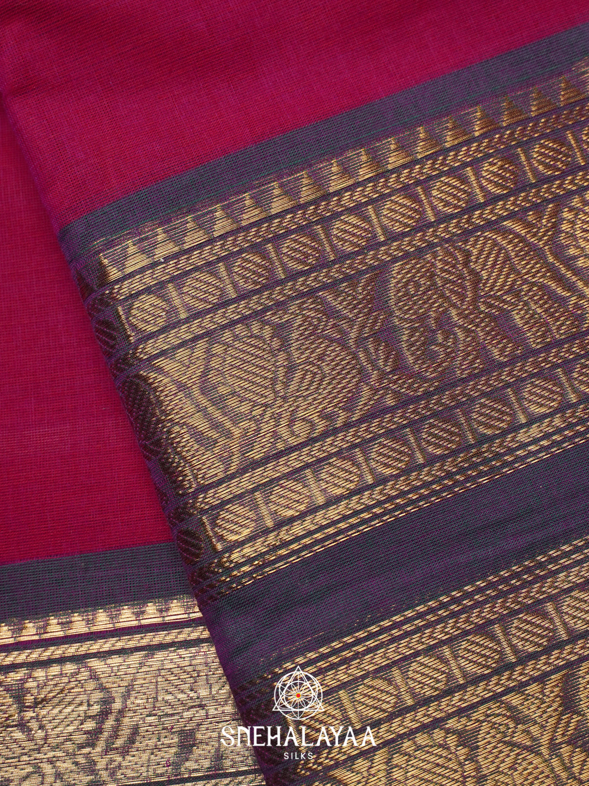 Meganta Chettinad Cotton Saree
