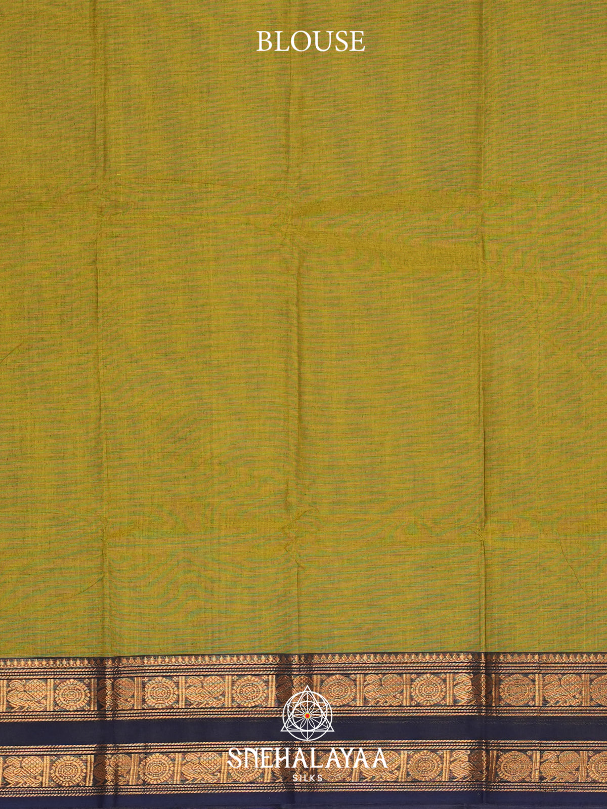 Mehendi Green Chettinad Cotton Saree