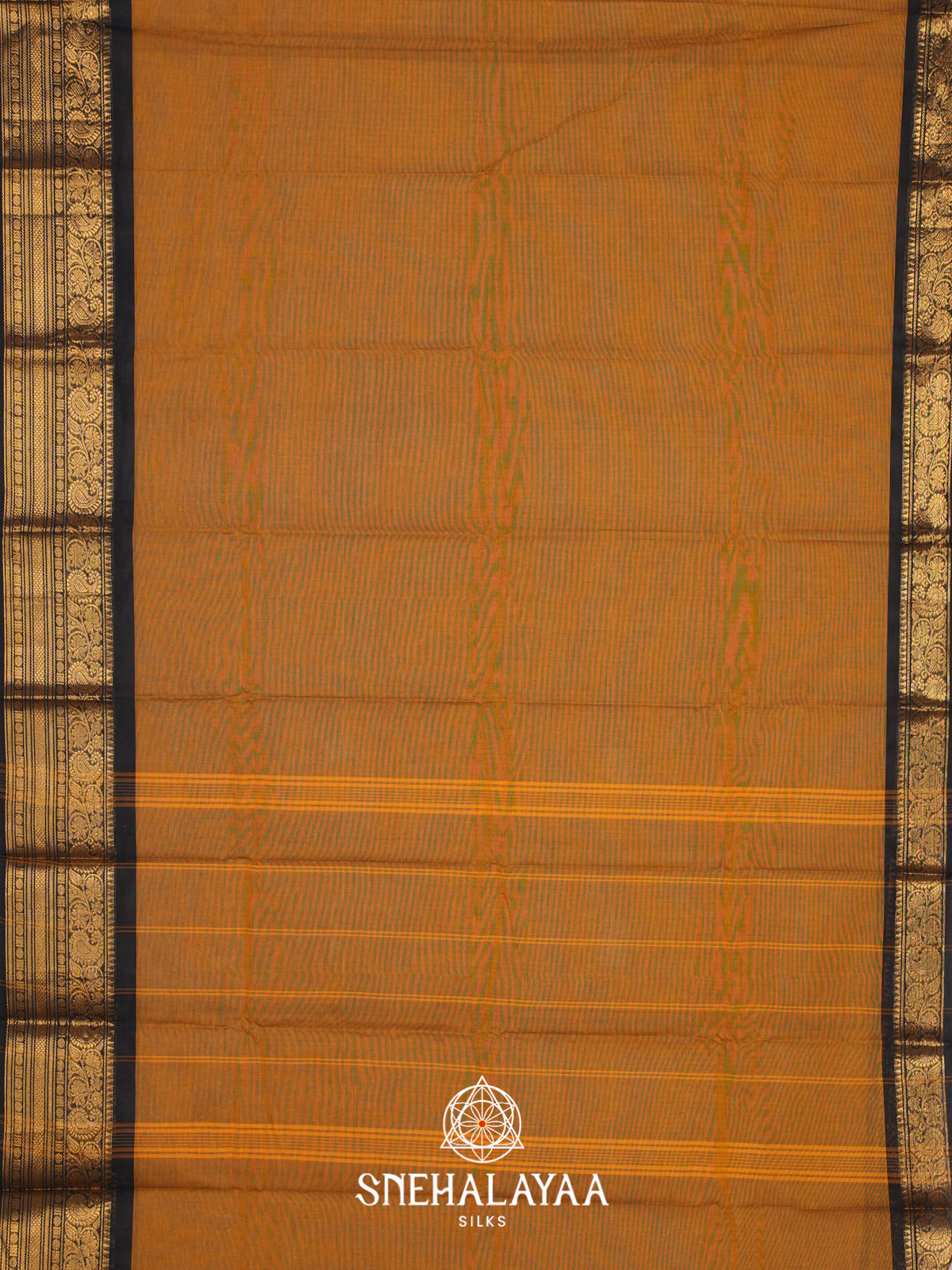 Brown Chettinad Cotton Saree