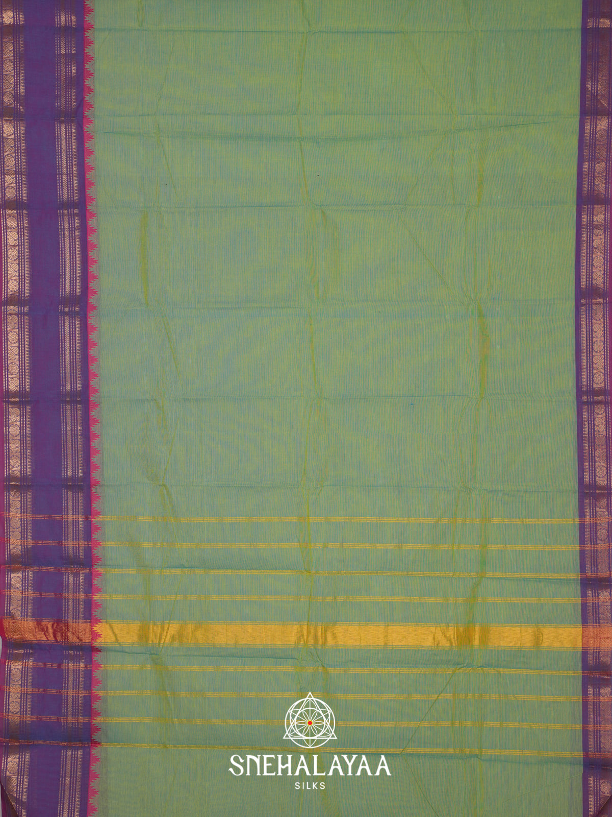 Green Chettinad Cotton Saree