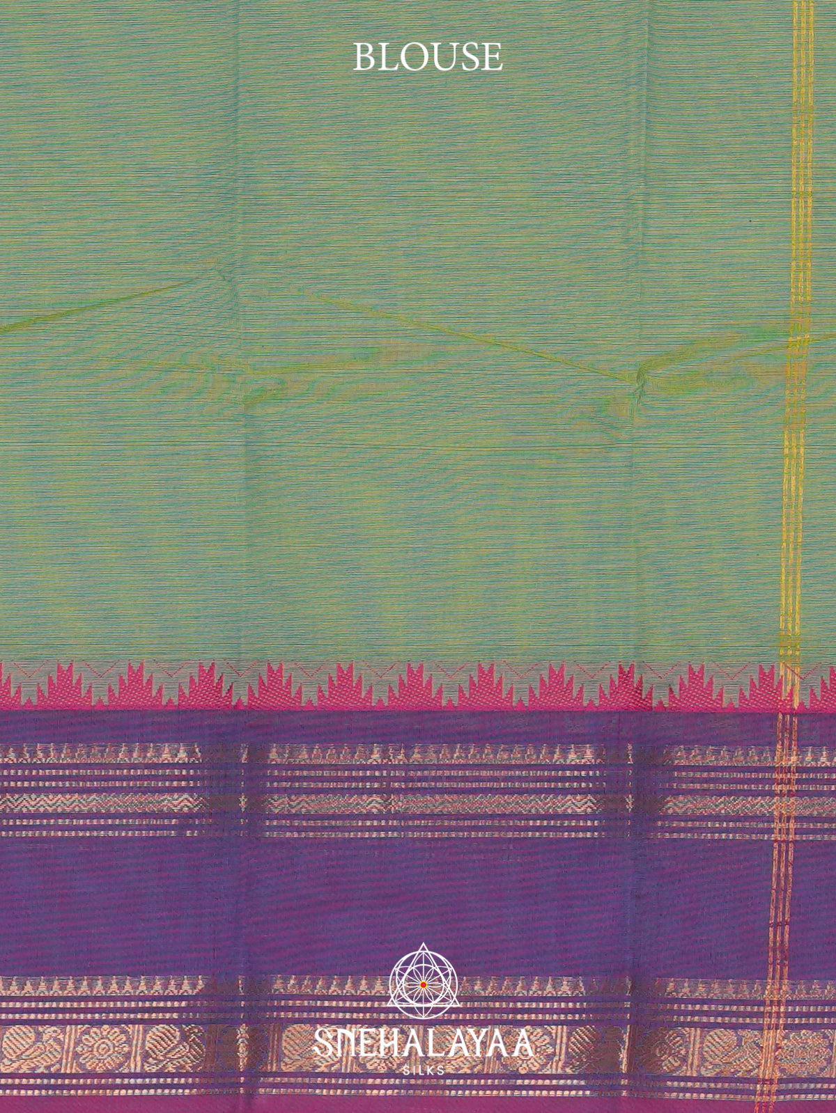 Green Chettinad Cotton Saree