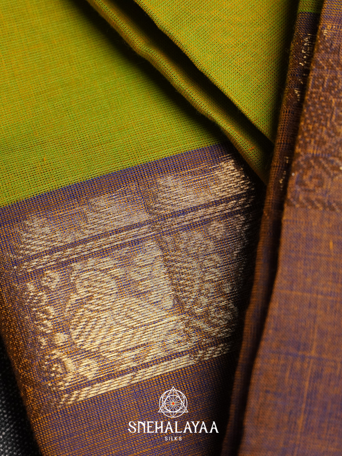 Green Chettinad Cotton Saree