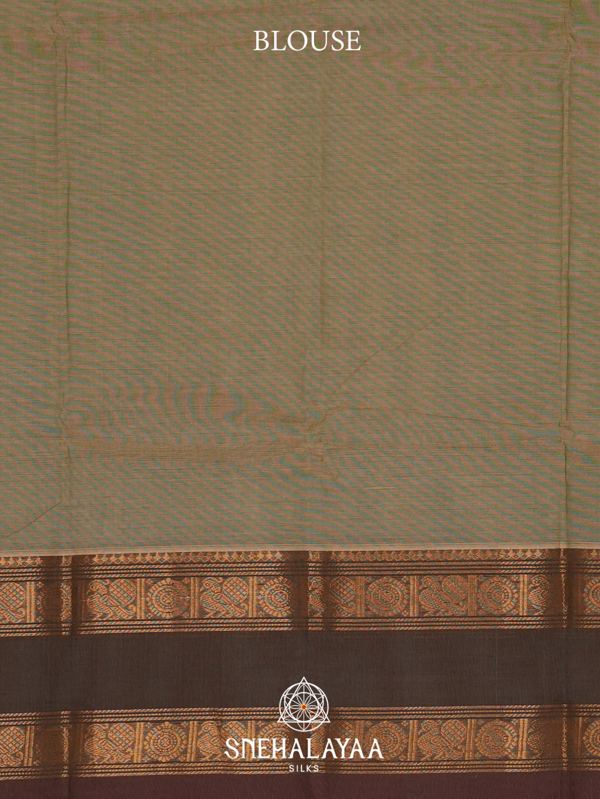 Brown Chettinad Cotton Saree