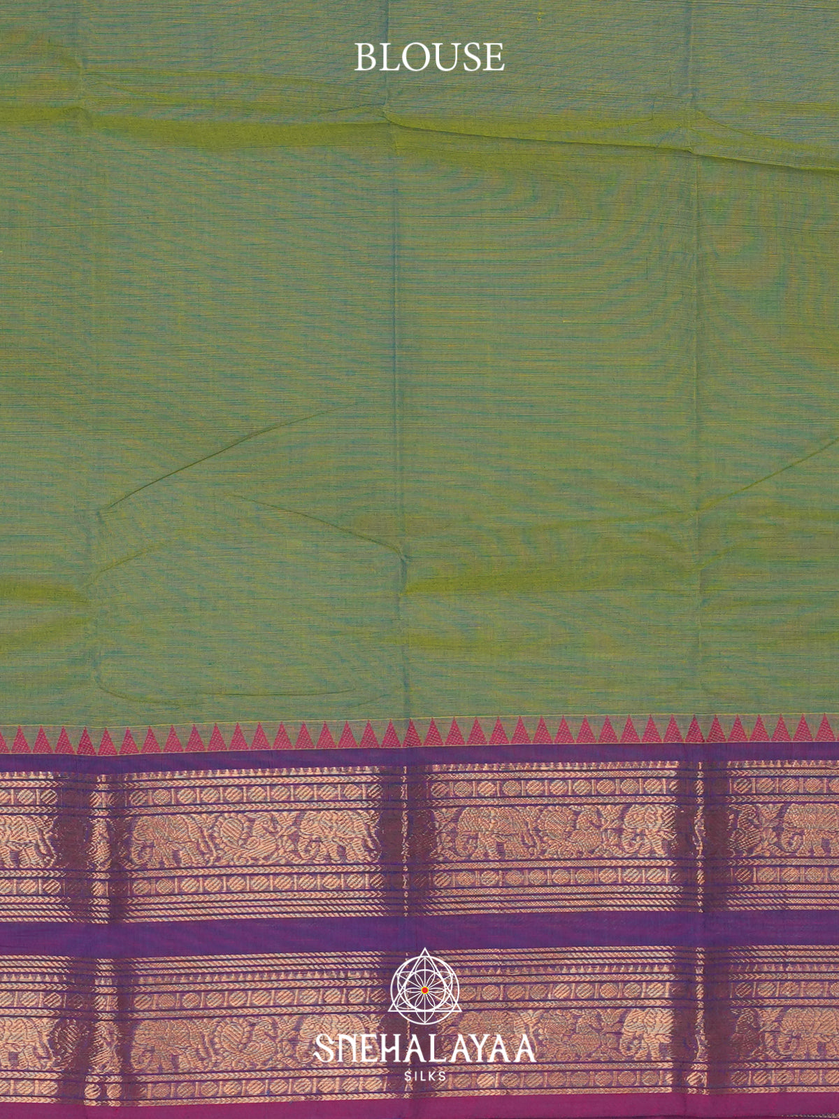 Green Chettinad Cotton Saree