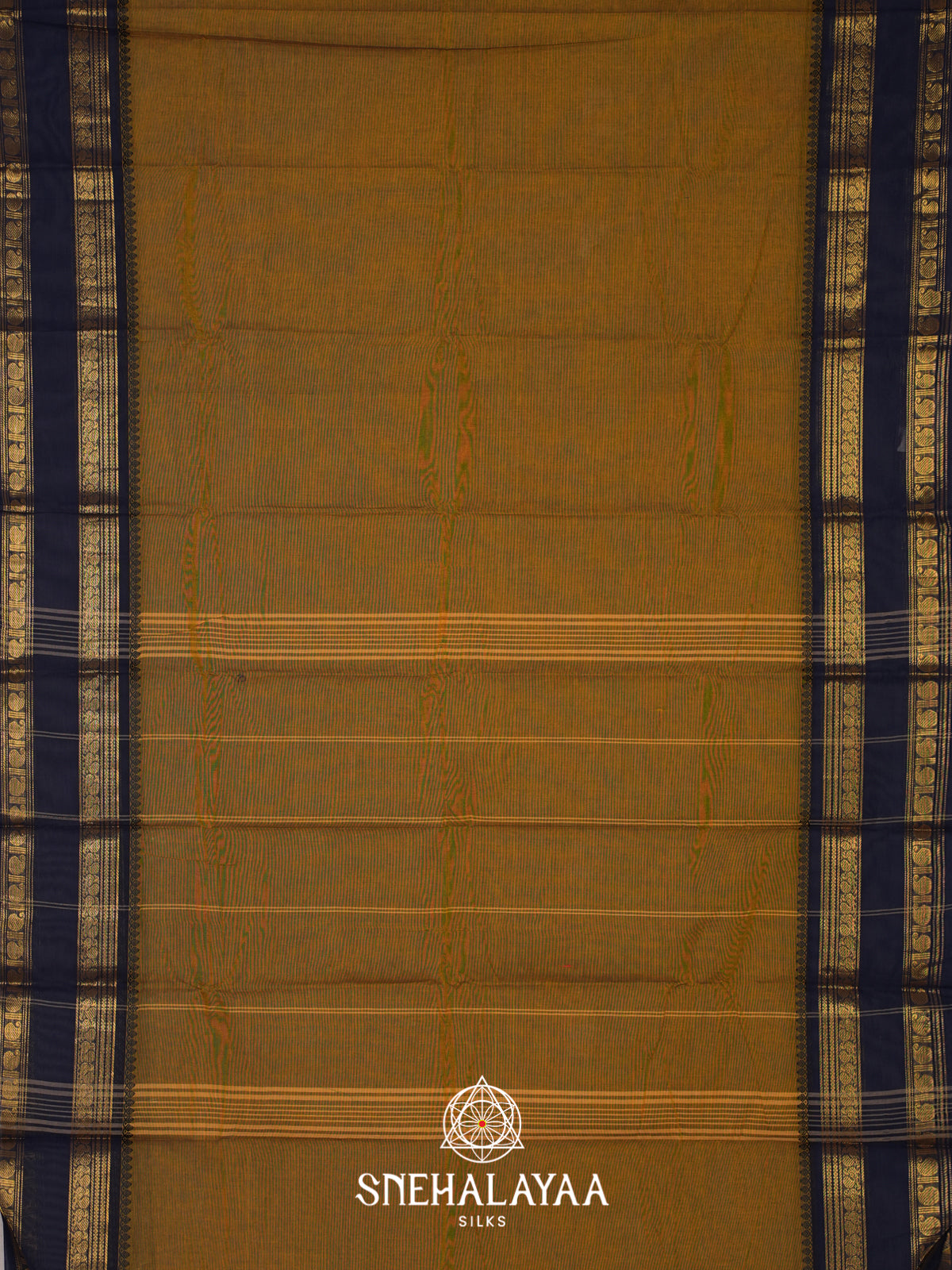 Brown Chettinad Cotton Saree