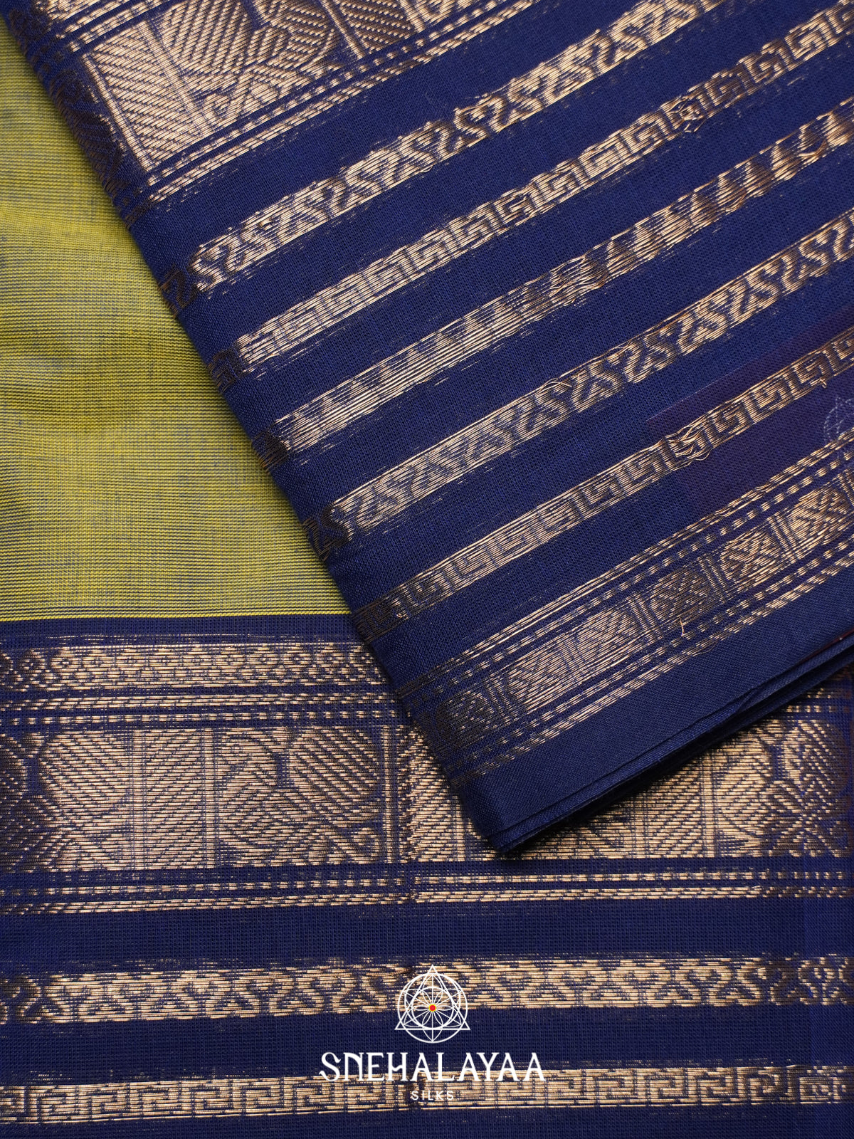 Green  Chettinad Cotton Saree