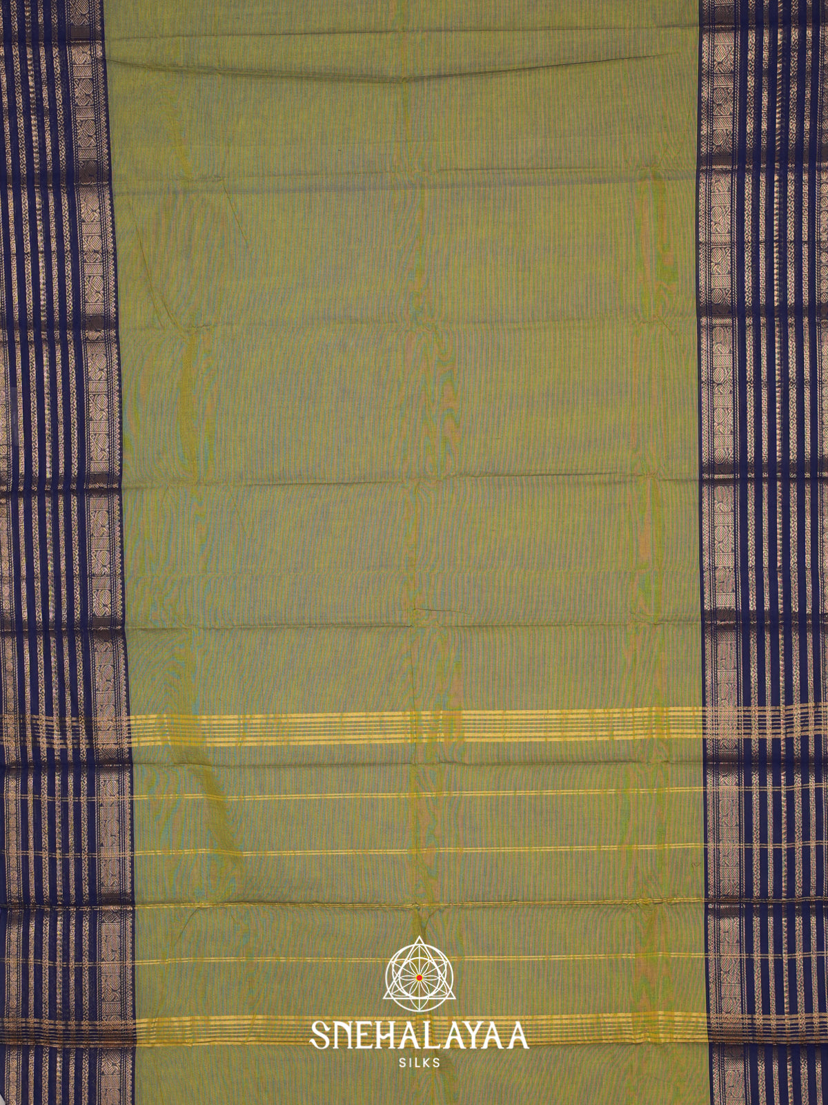 Green  Chettinad Cotton Saree
