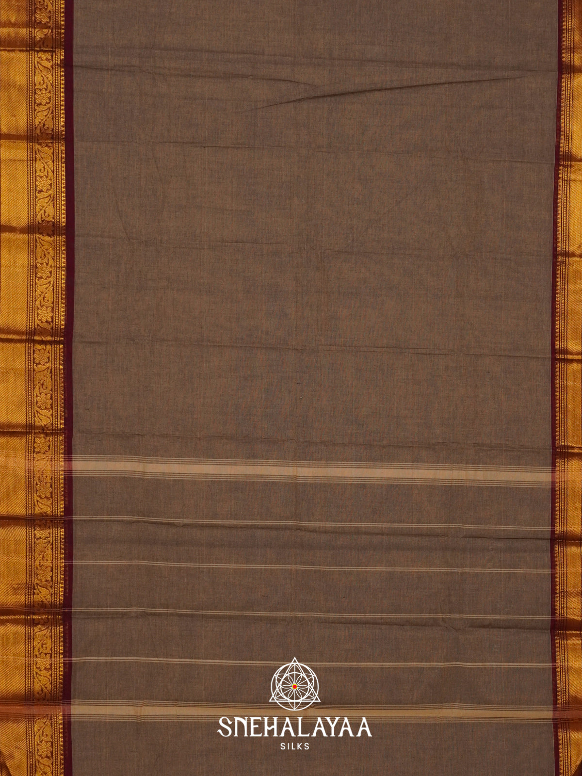 Grey Chettinad Cotton Saree