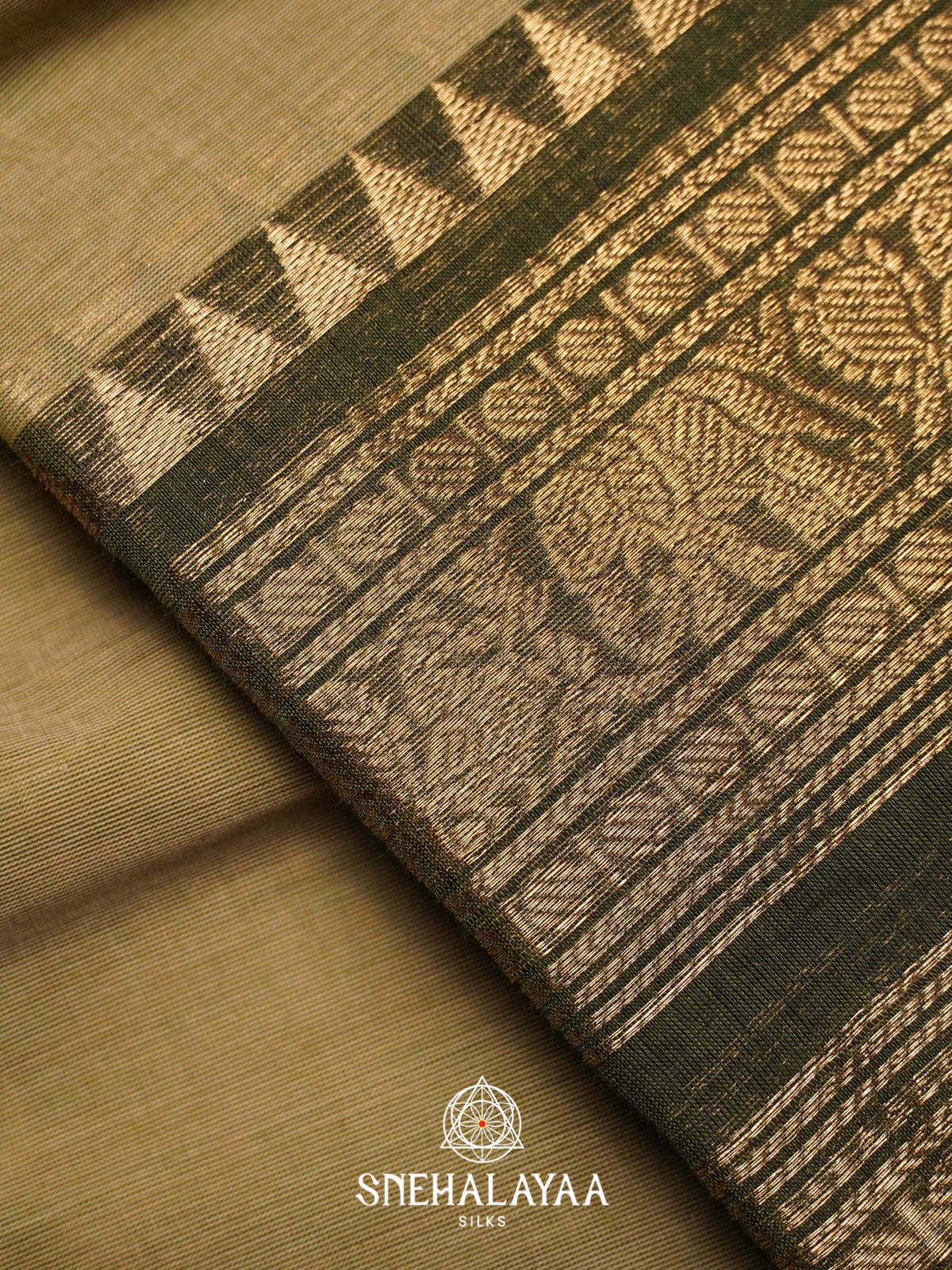 Brown Chettinad Cotton Saree