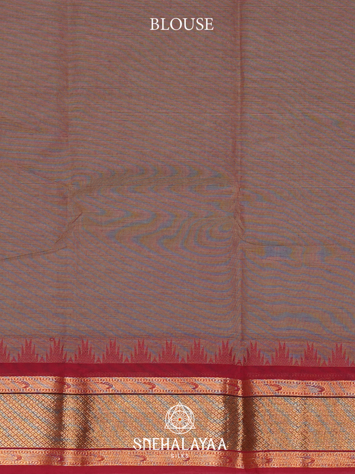 Brown Chettinad Cotton Saree