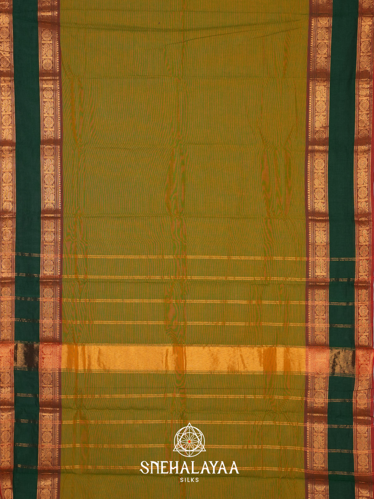 Green Chettinad Cotton Saree